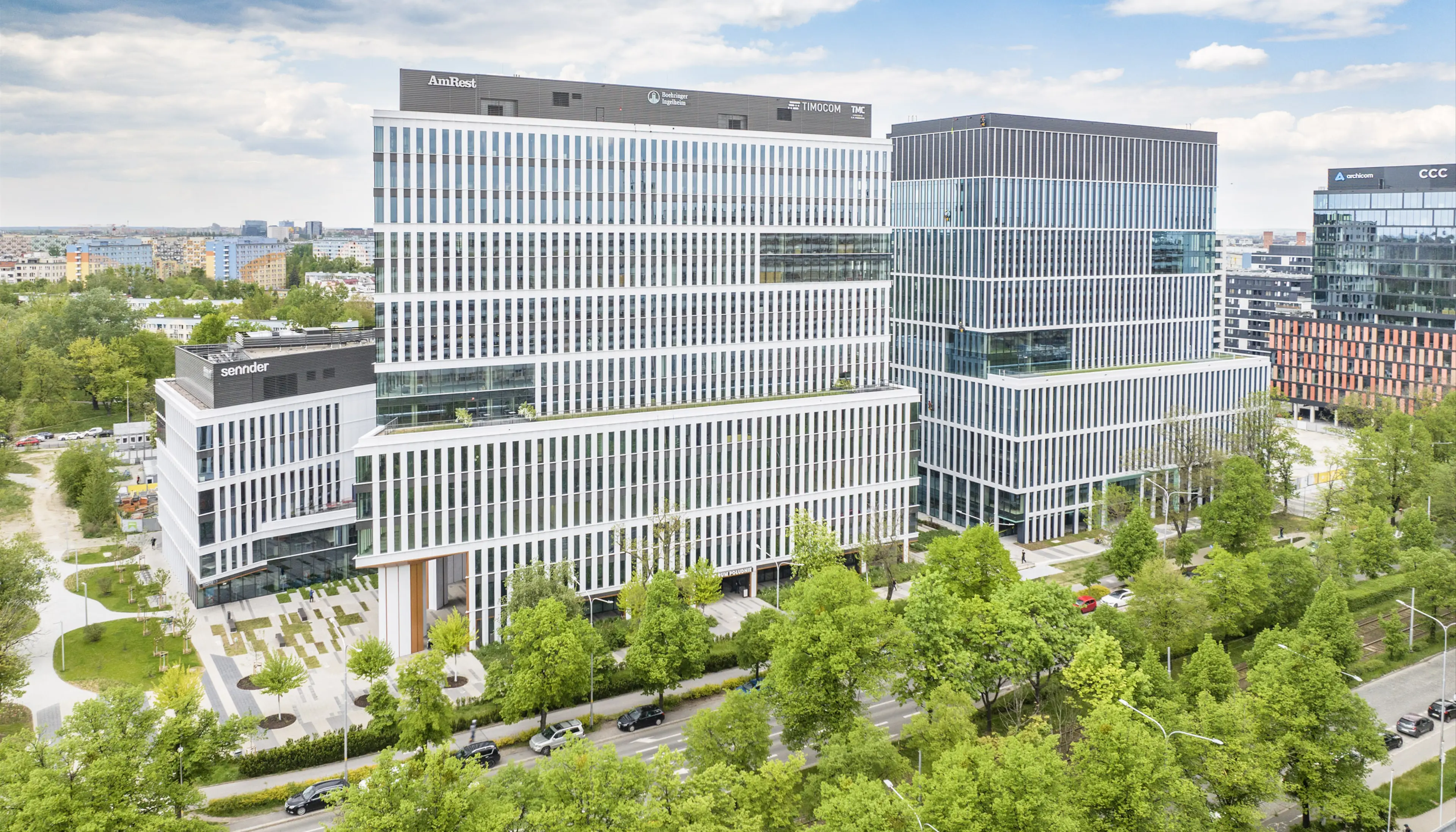 Centrum Południe Budynek C i D (Faza1), Powstańców Śląskich 15-17, Wrocław, Krzyki