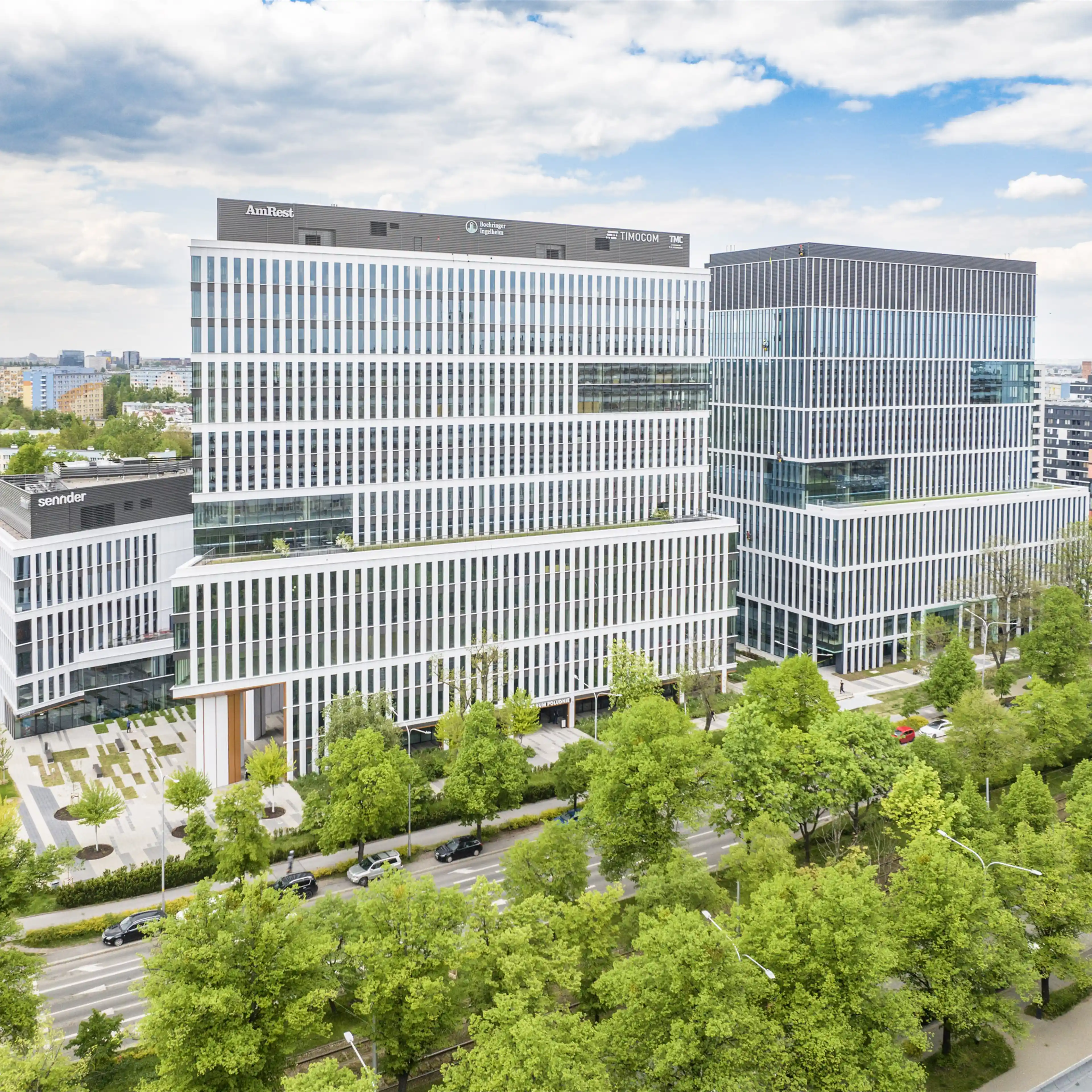 Centrum Południe Budynek C i D (Faza1), Powstańców Śląskich 15-17, Wrocław, Krzyki