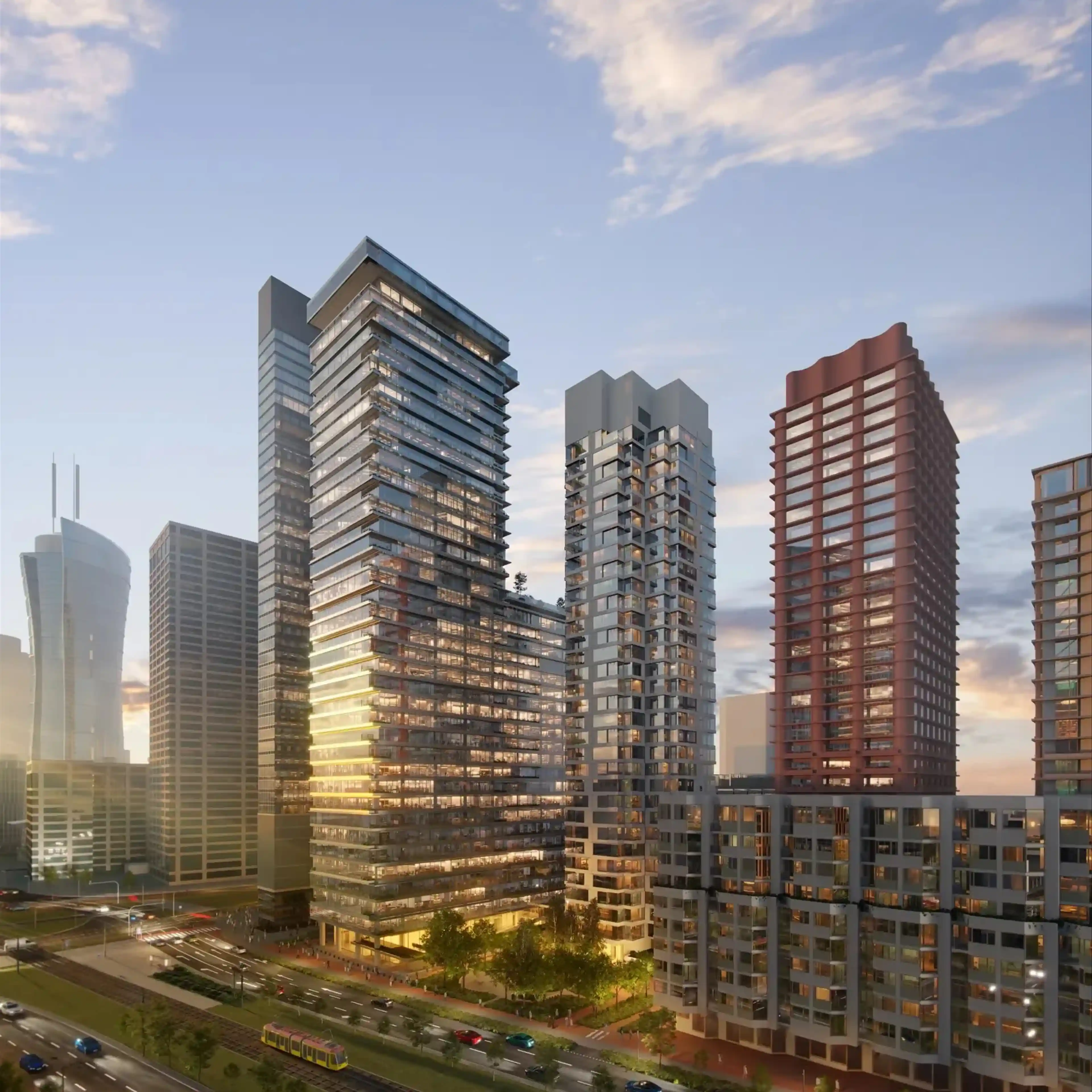 Towarowa 22 - AFI Tower, Towarowa 22, Warsaw, Wola