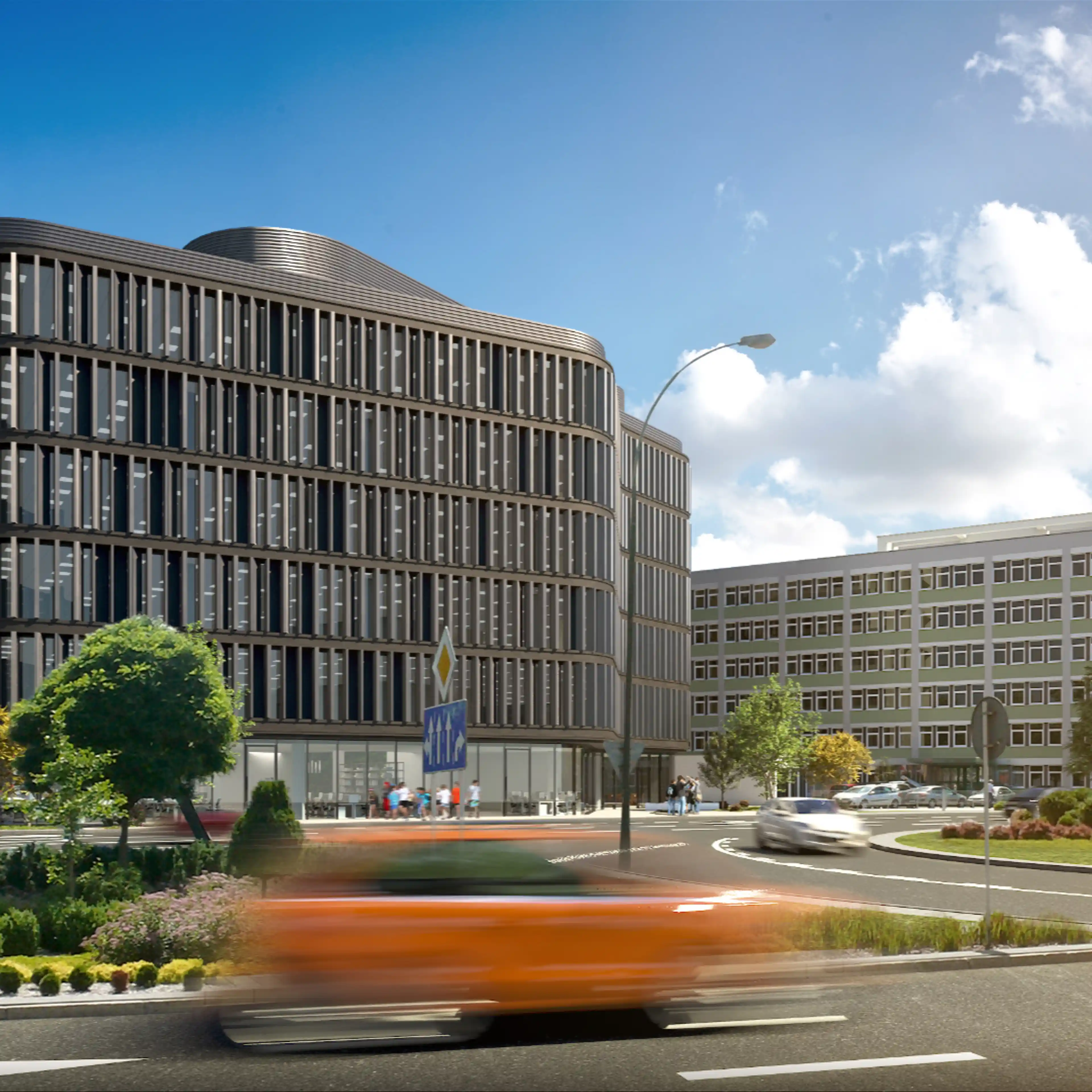 Corner Point, Moniuszki/ Lisa-Kuli/ Zygmuntowska, Rzeszów, Śródmieście