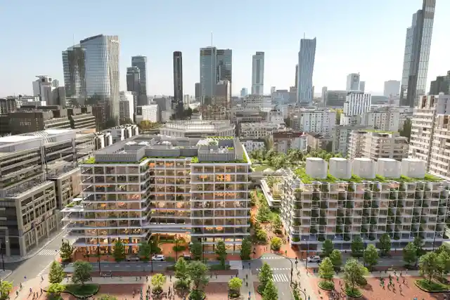 Towarowa 22 - Budynek E1, Towarowa 22, Warszawa, Wola