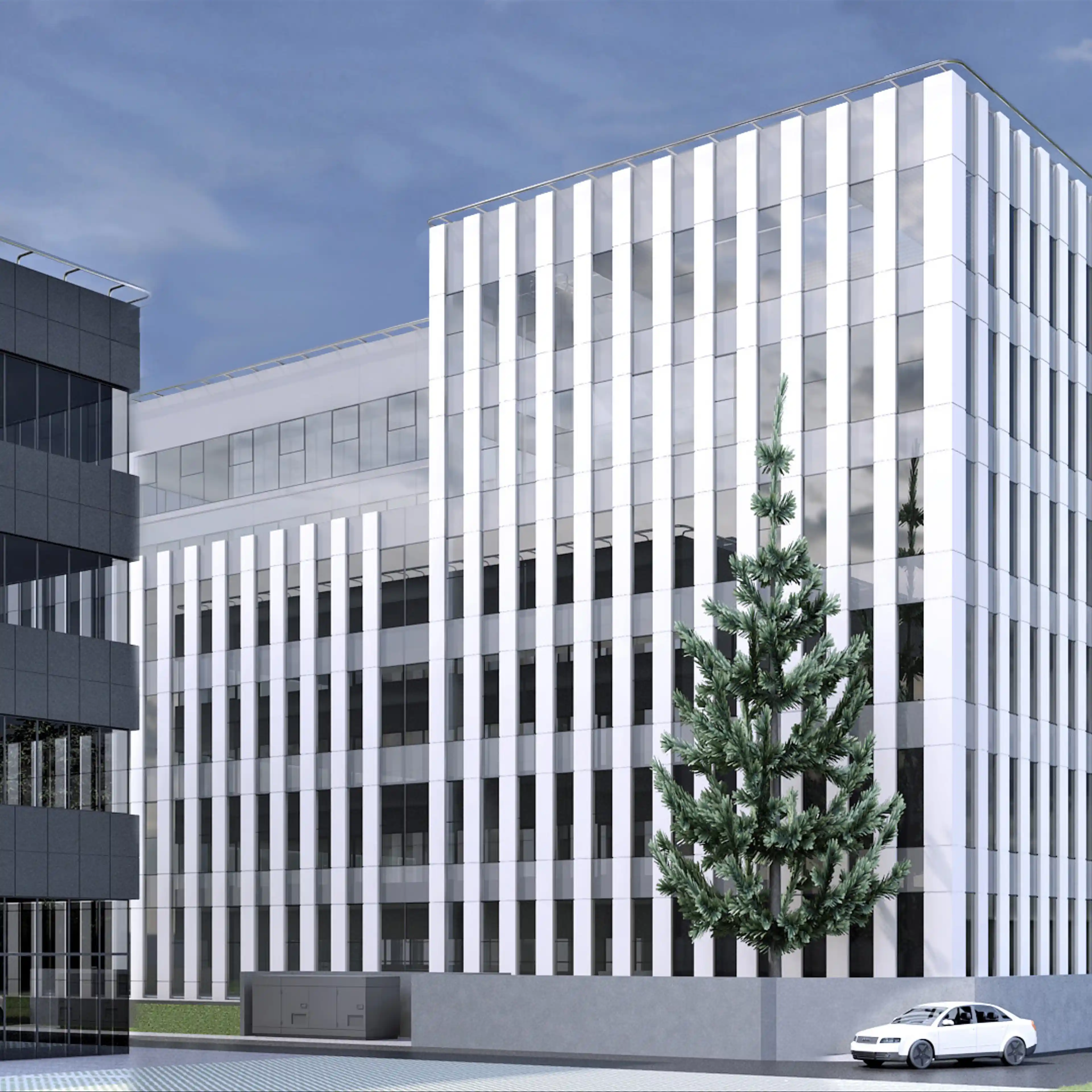 Biurowiec Aquarius, Życzkowskiego 18, Krakow, Północny Wschód