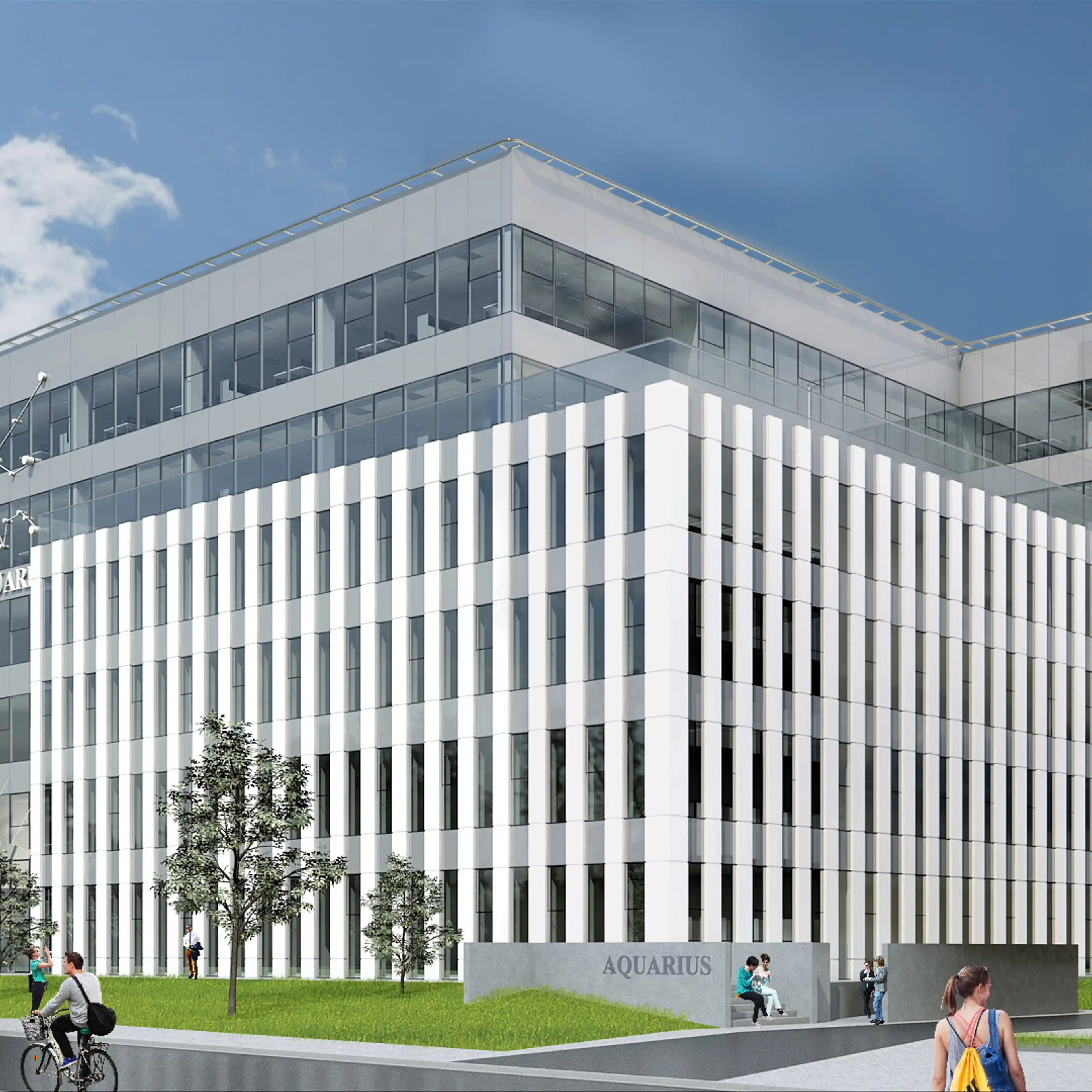 Biurowiec Aquarius, Życzkowskiego 18, Krakow, Północny Wschód