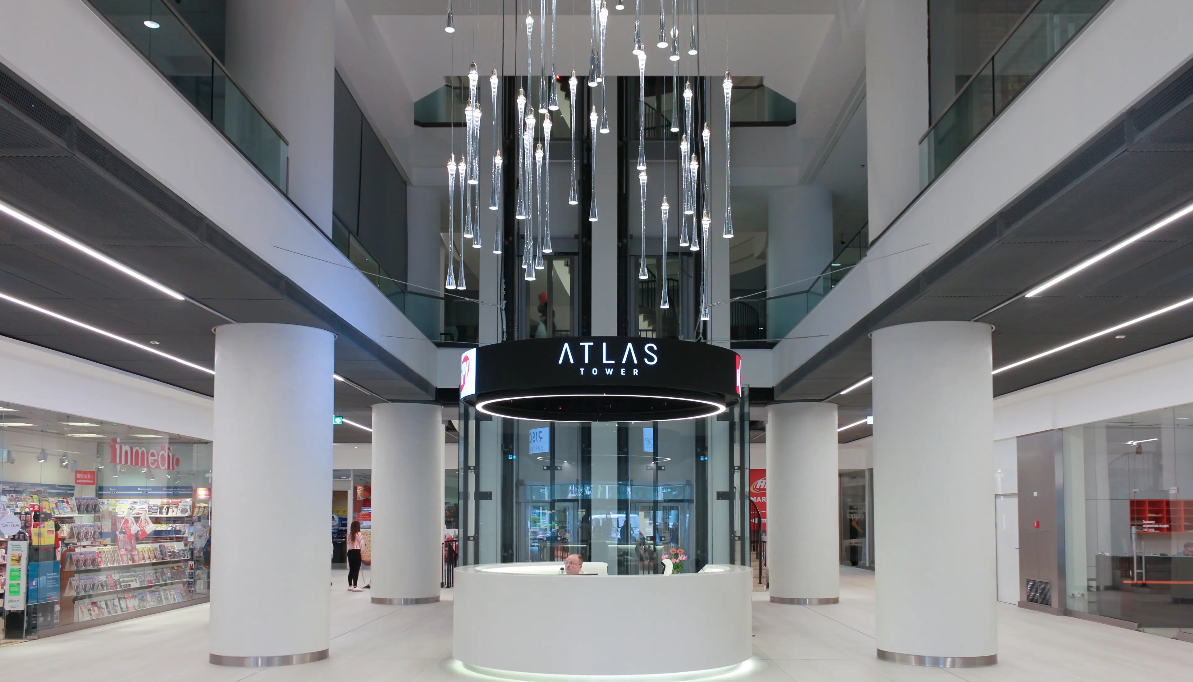 Atlas Tower/ Millennium Plaza, Al. Jerozolimskie 123 A, Warsaw, Centrum