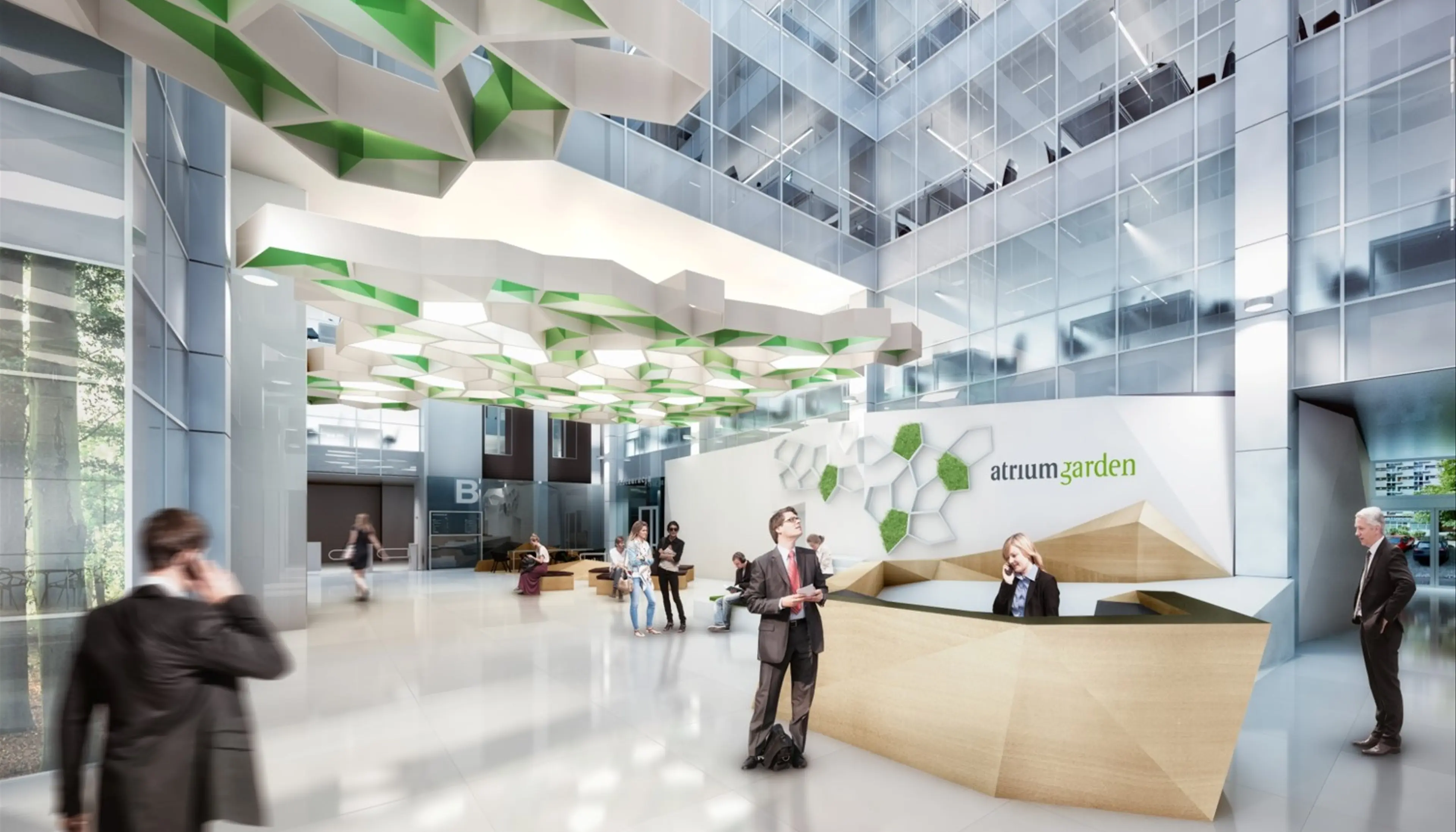 Atrium Garden / Deloitte House, Al. Jana Pawła II 19, Warszawa, Centrum