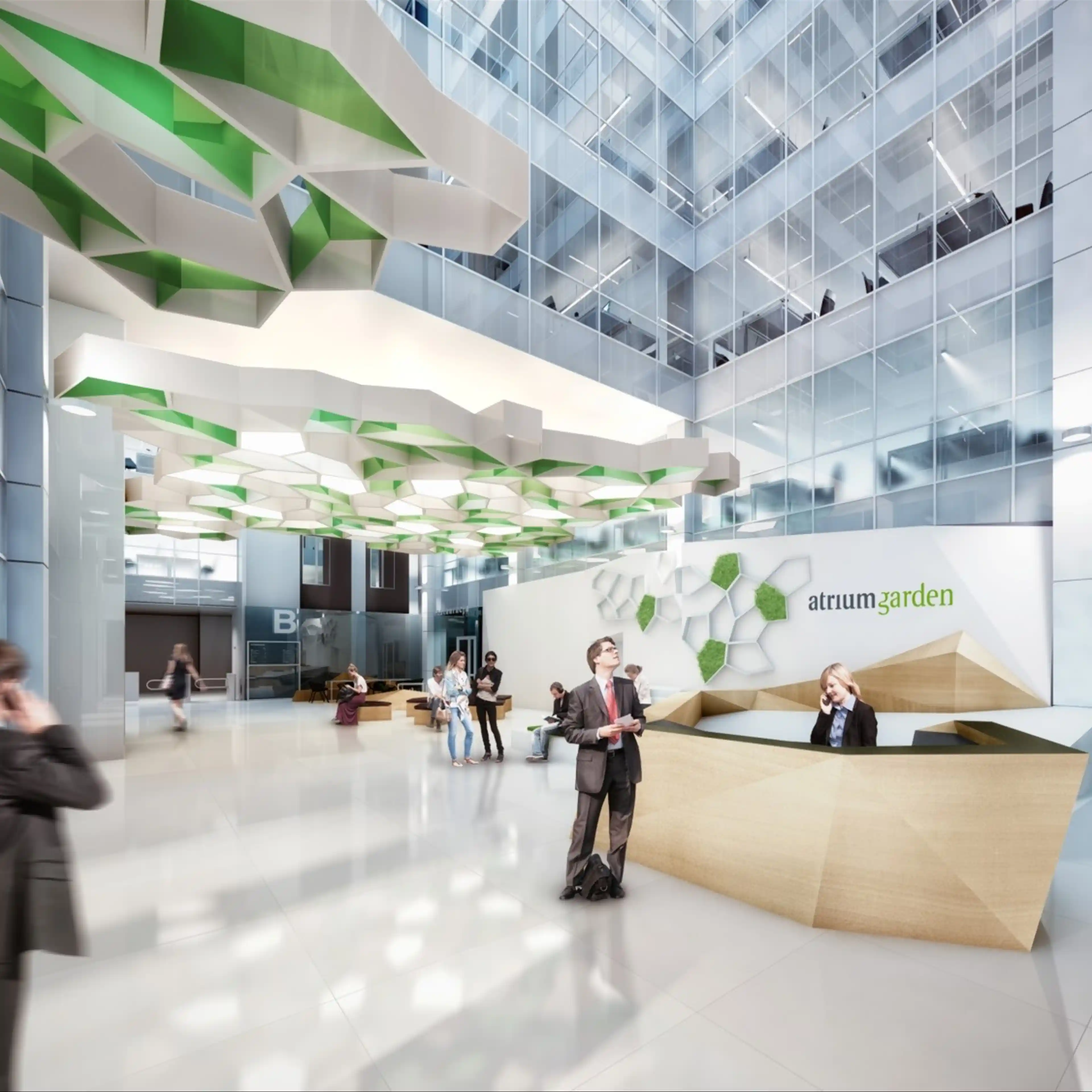 Atrium Garden / Deloitte House, Al. Jana Pawła II 19, Warszawa, Centrum