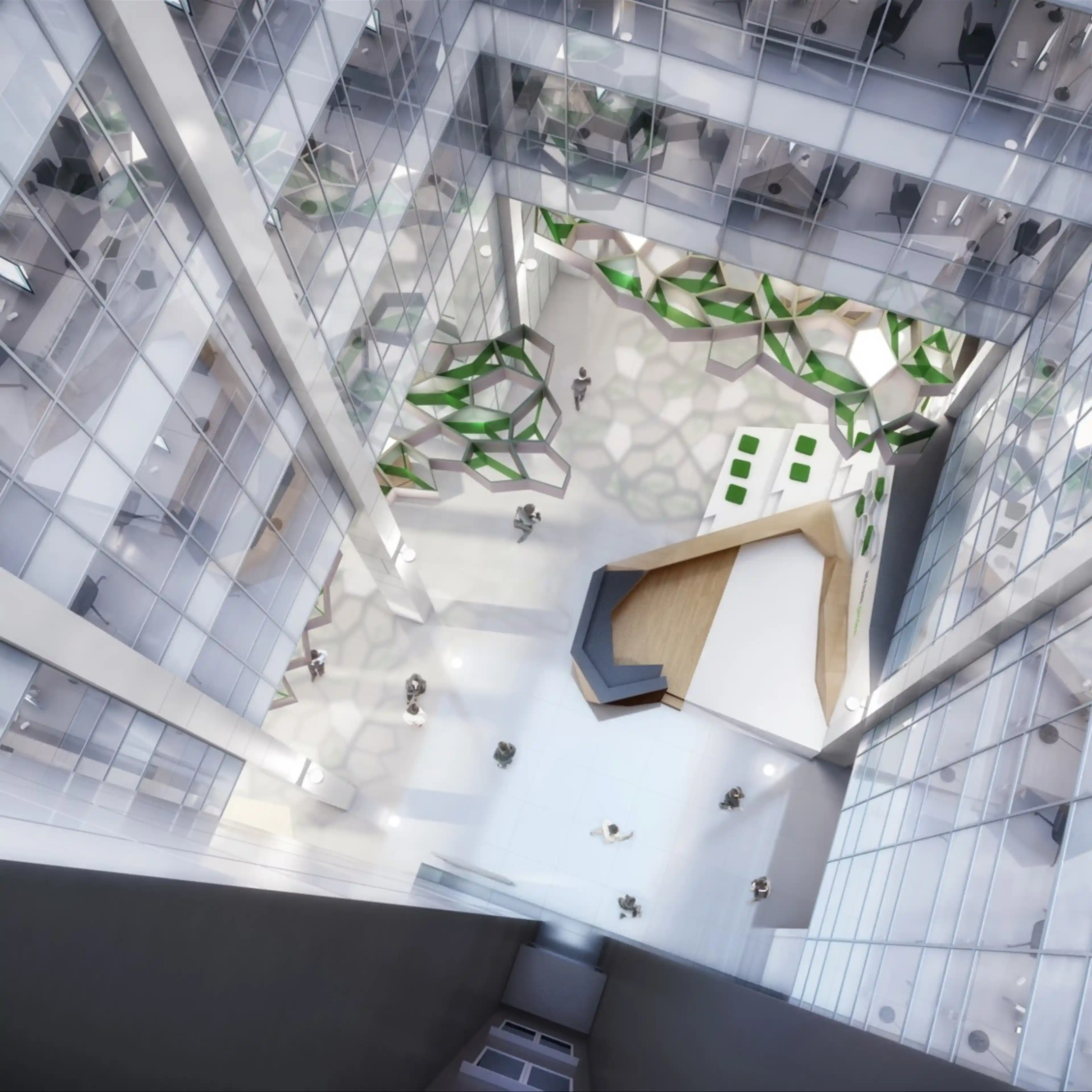 Atrium Garden / Deloitte House, Al. Jana Pawła II 19, Warszawa, Centrum