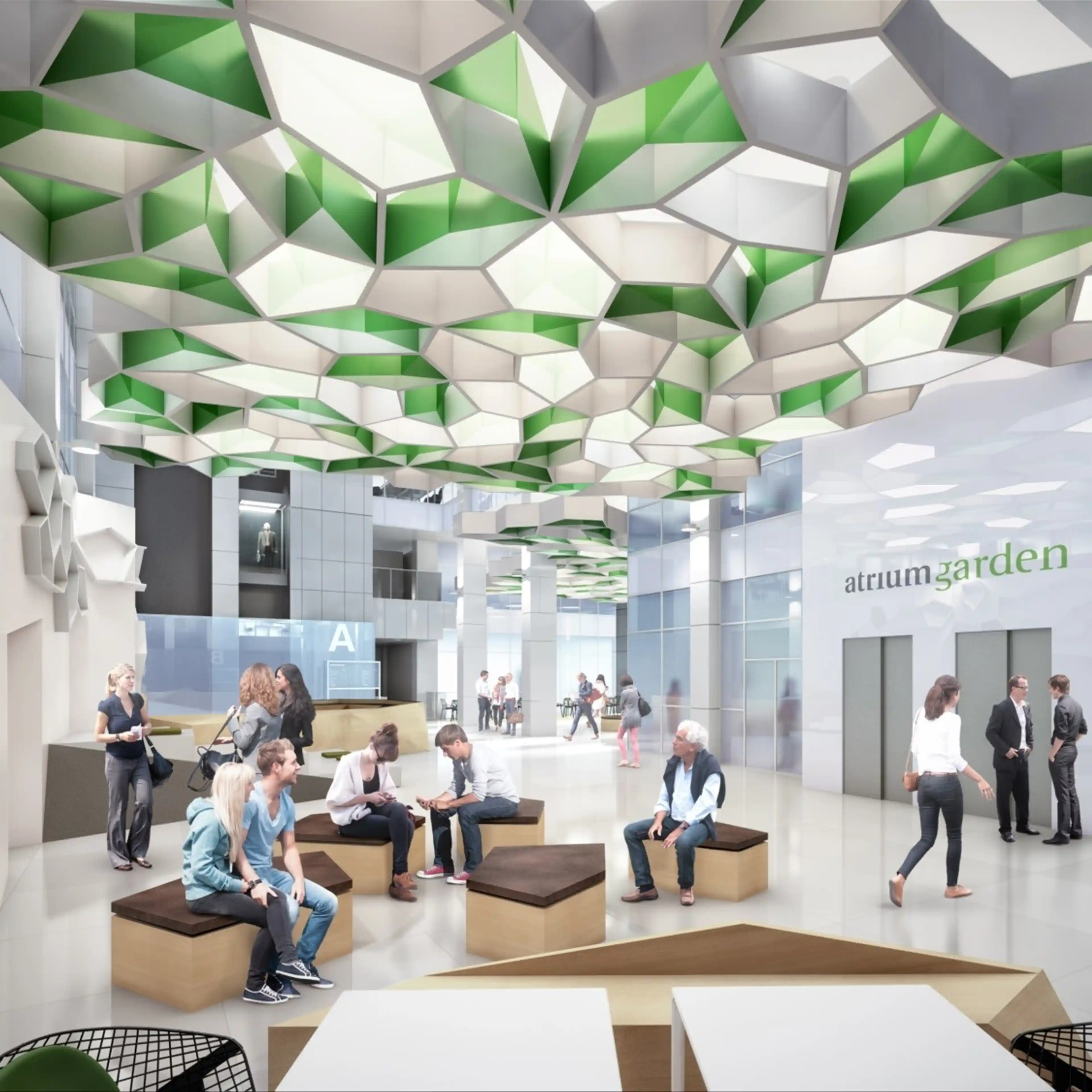 Atrium Garden / Deloitte House, Al. Jana Pawła II 19, Warszawa, Centrum