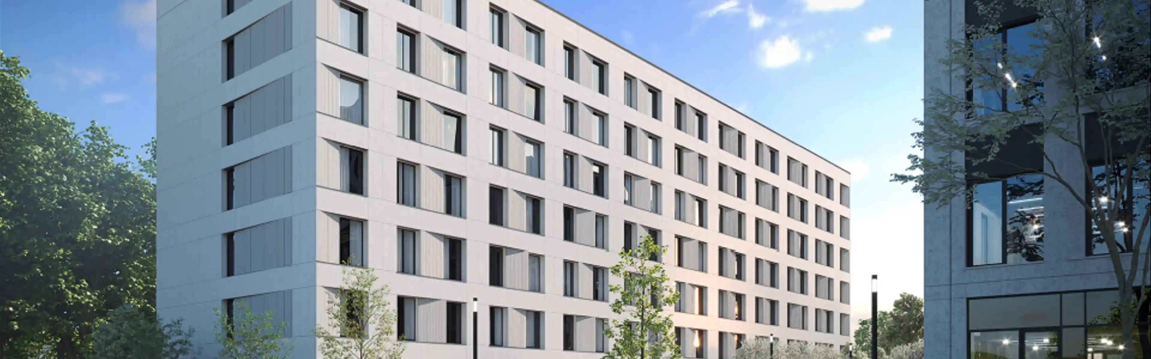Dobiega koniec budowa kompleksu biurowo-hotelowego B10