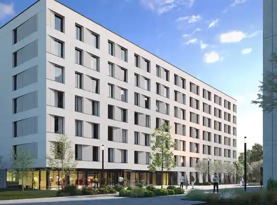 Dobiega koniec budowa kompleksu biurowo-hotelowego B10