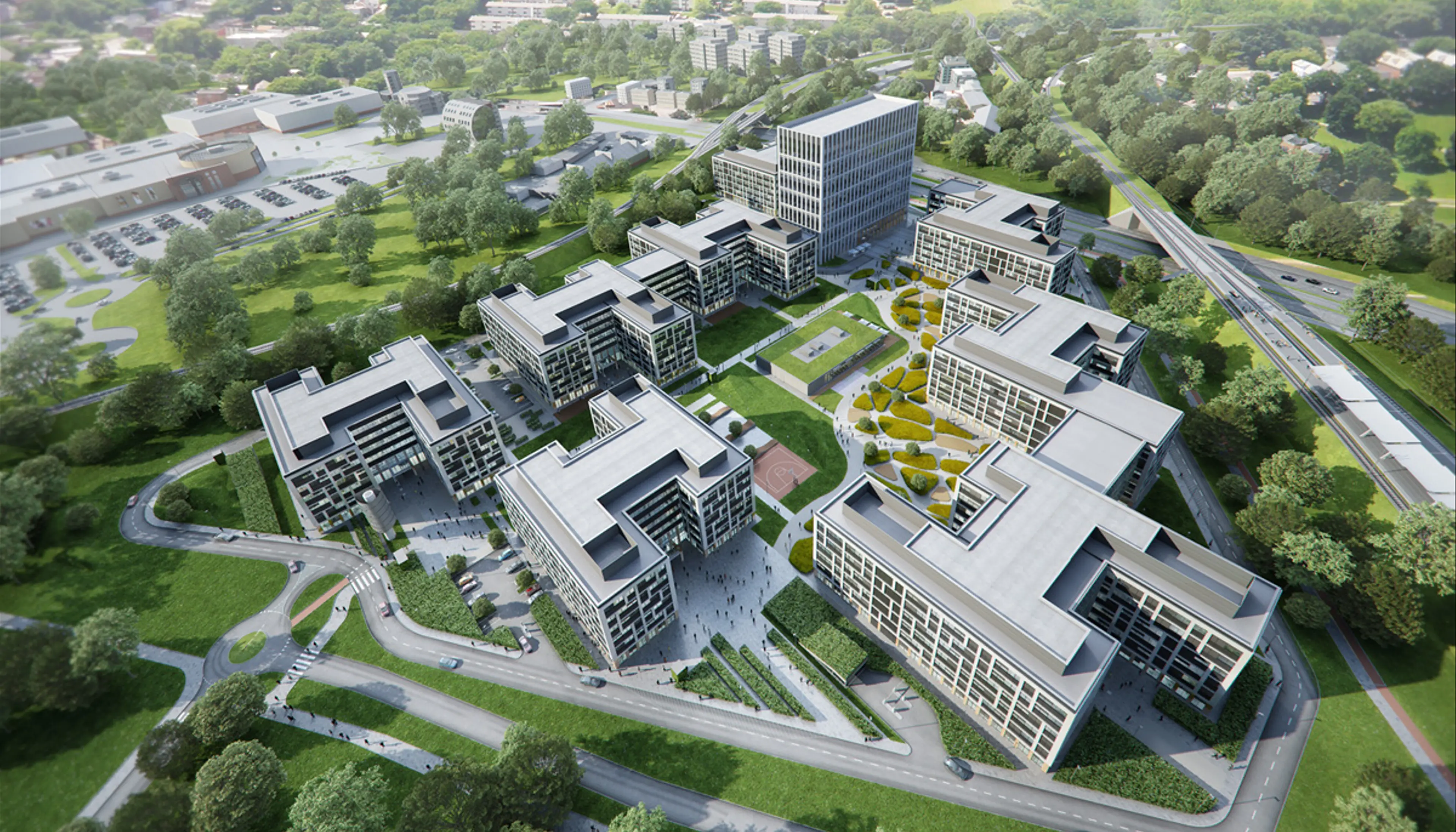 Business Garden Wrocław II - Budynek 5, Legnicka 45-50, Wrocław, Fabryczna
