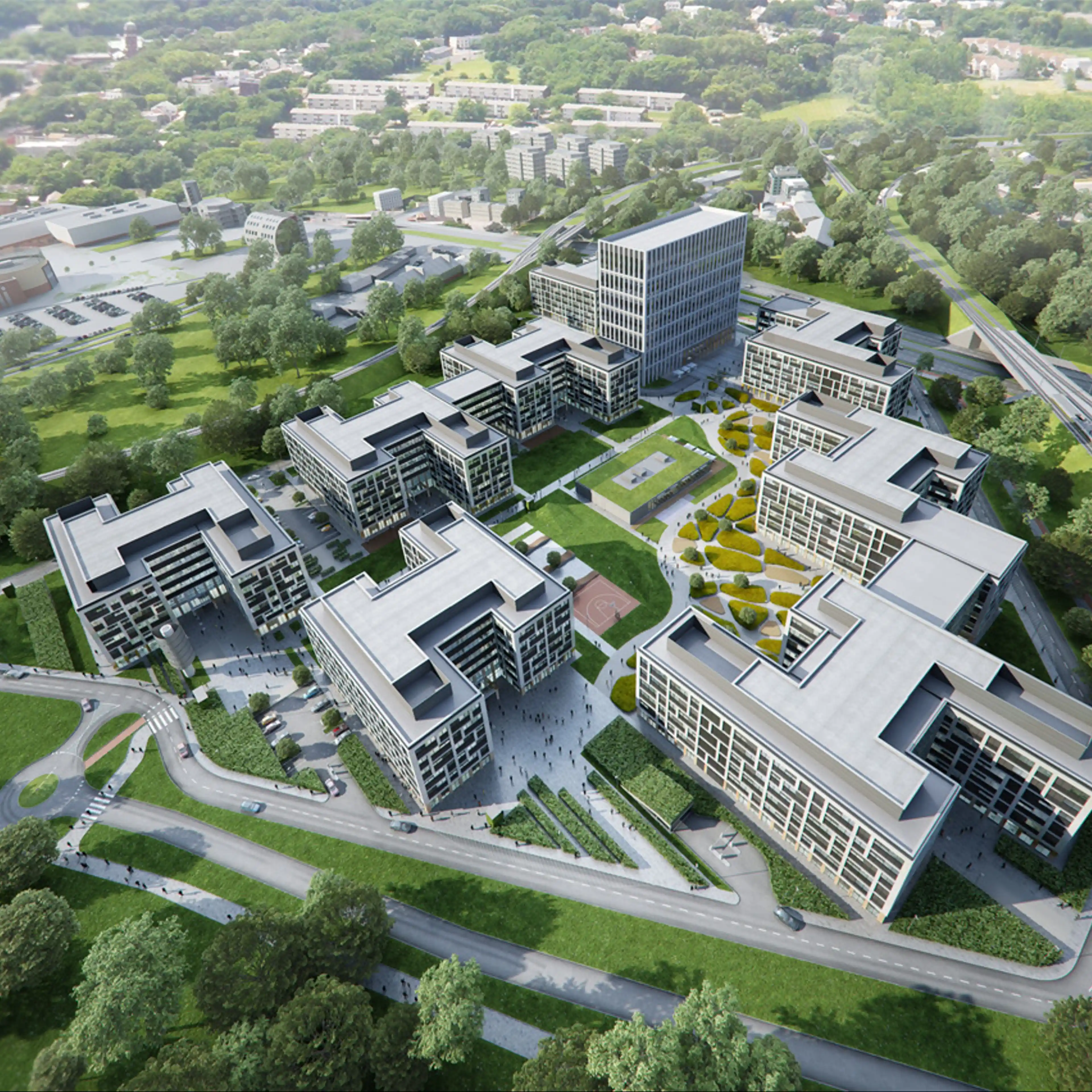 Business Garden Wrocław II - Budynek 8, Legnicka 45-50, Wrocław, Fabryczna