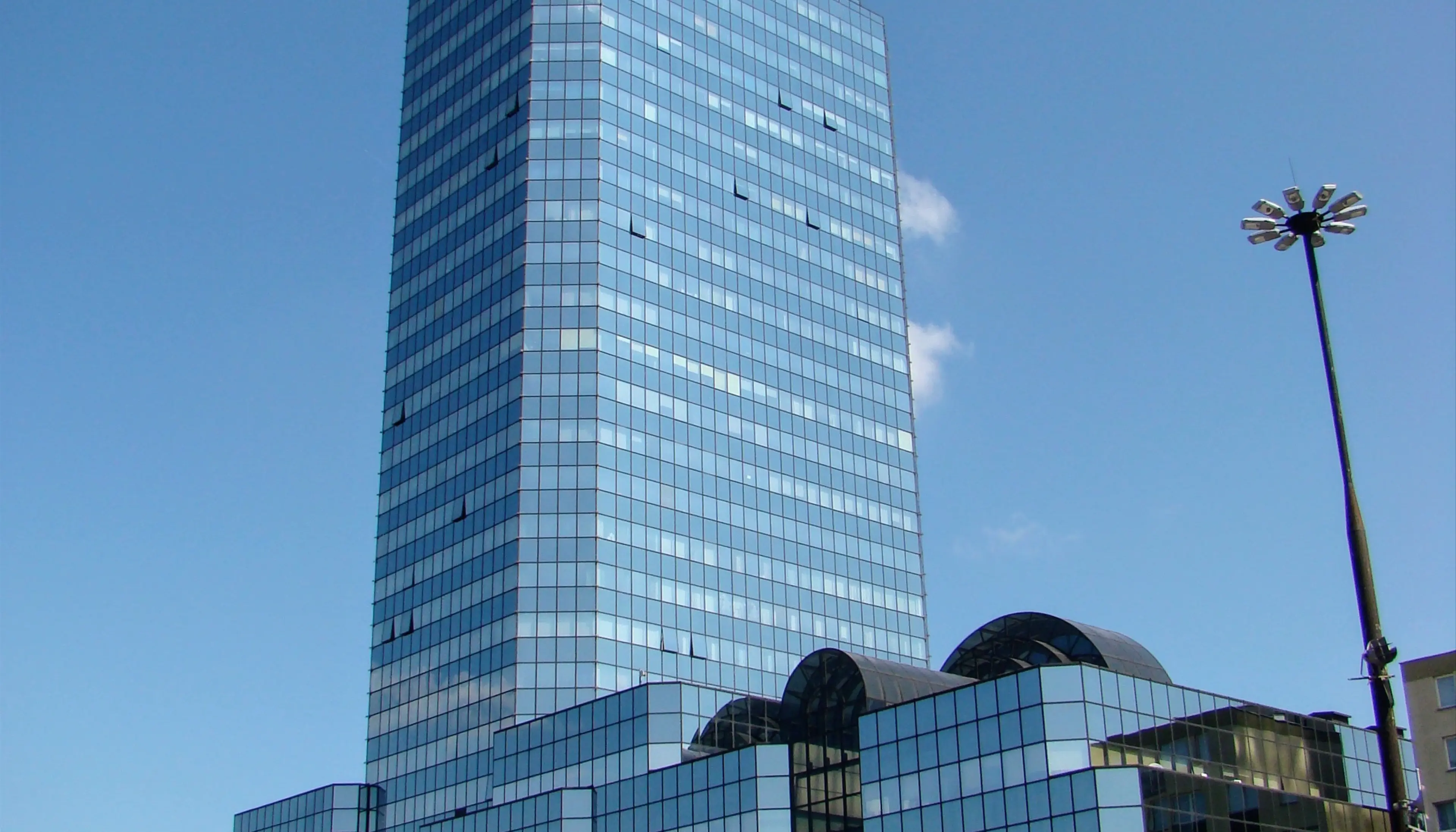 Blue Tower / Błękitny Wieżowiec, Bankowy 2, Warsaw, Centrum