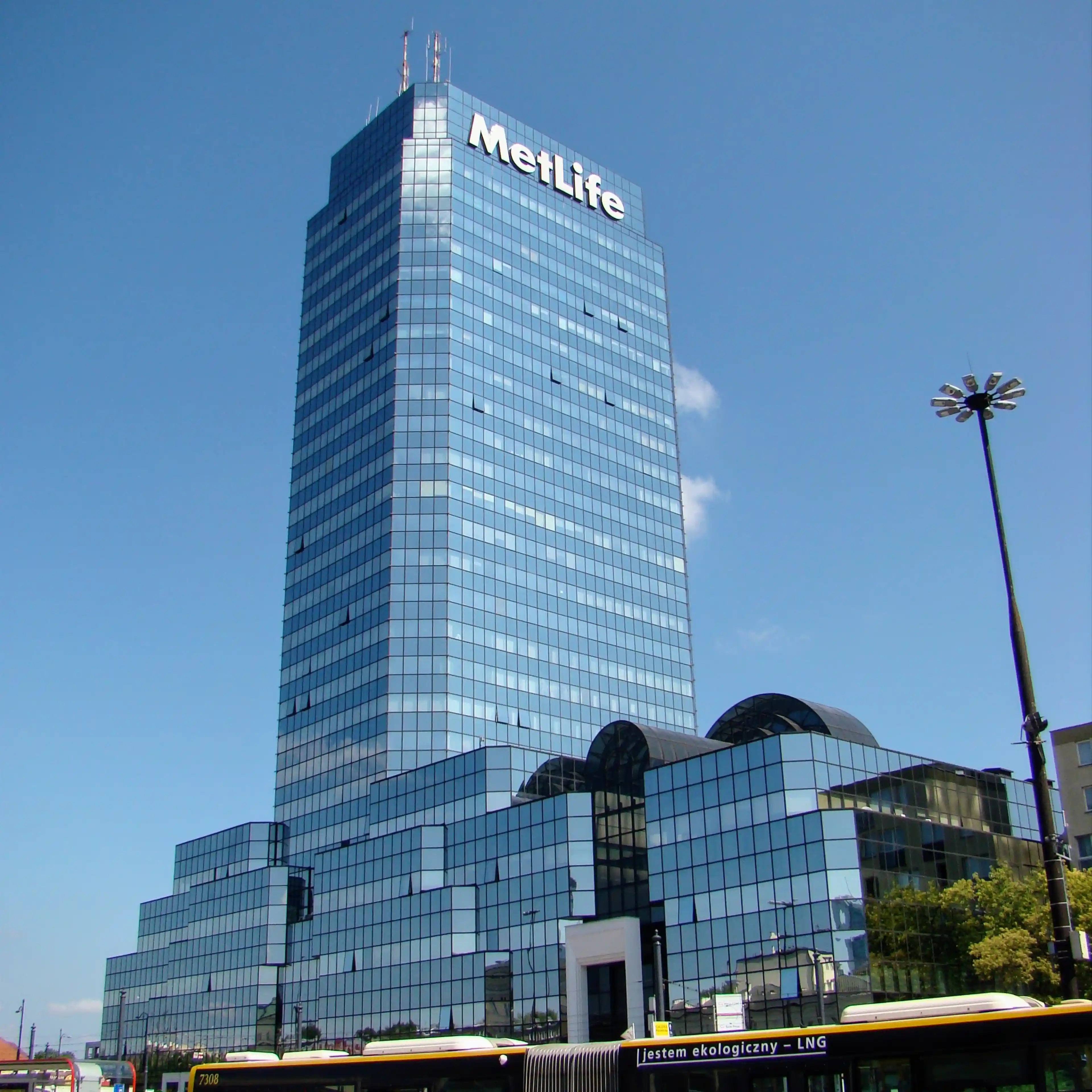 Blue Tower / Błękitny Wieżowiec, Bankowy 2, Warszawa, Centrum