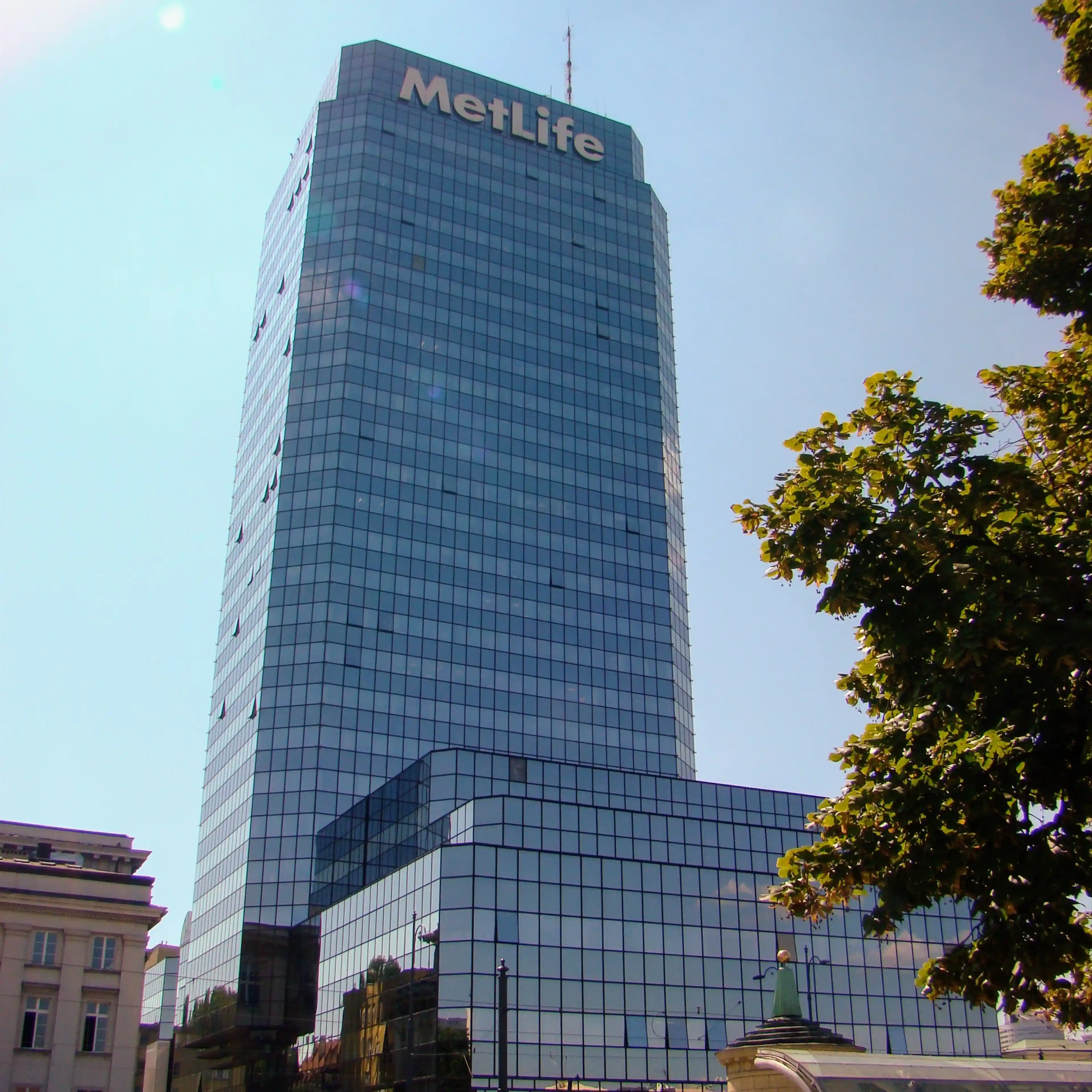Blue Tower / Błękitny Wieżowiec, Bankowy 2, Warszawa, Centrum