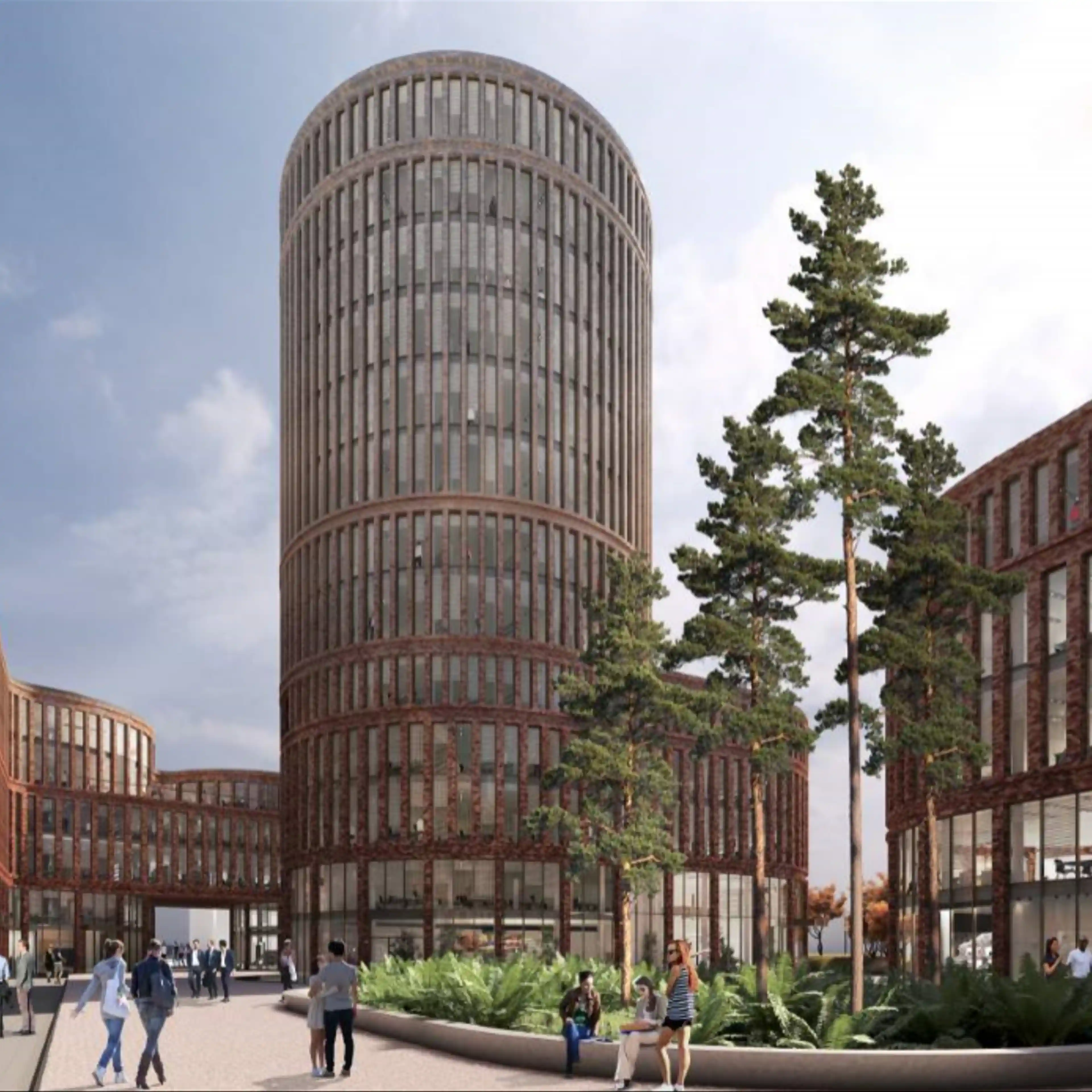 Biurowiec Fabryczna, Kilińskiego 59/63, Łódź, Śródmieście