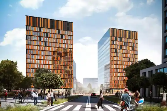 Brama Miasta A, Kilińskiego 66, Łódź, Śródmieście