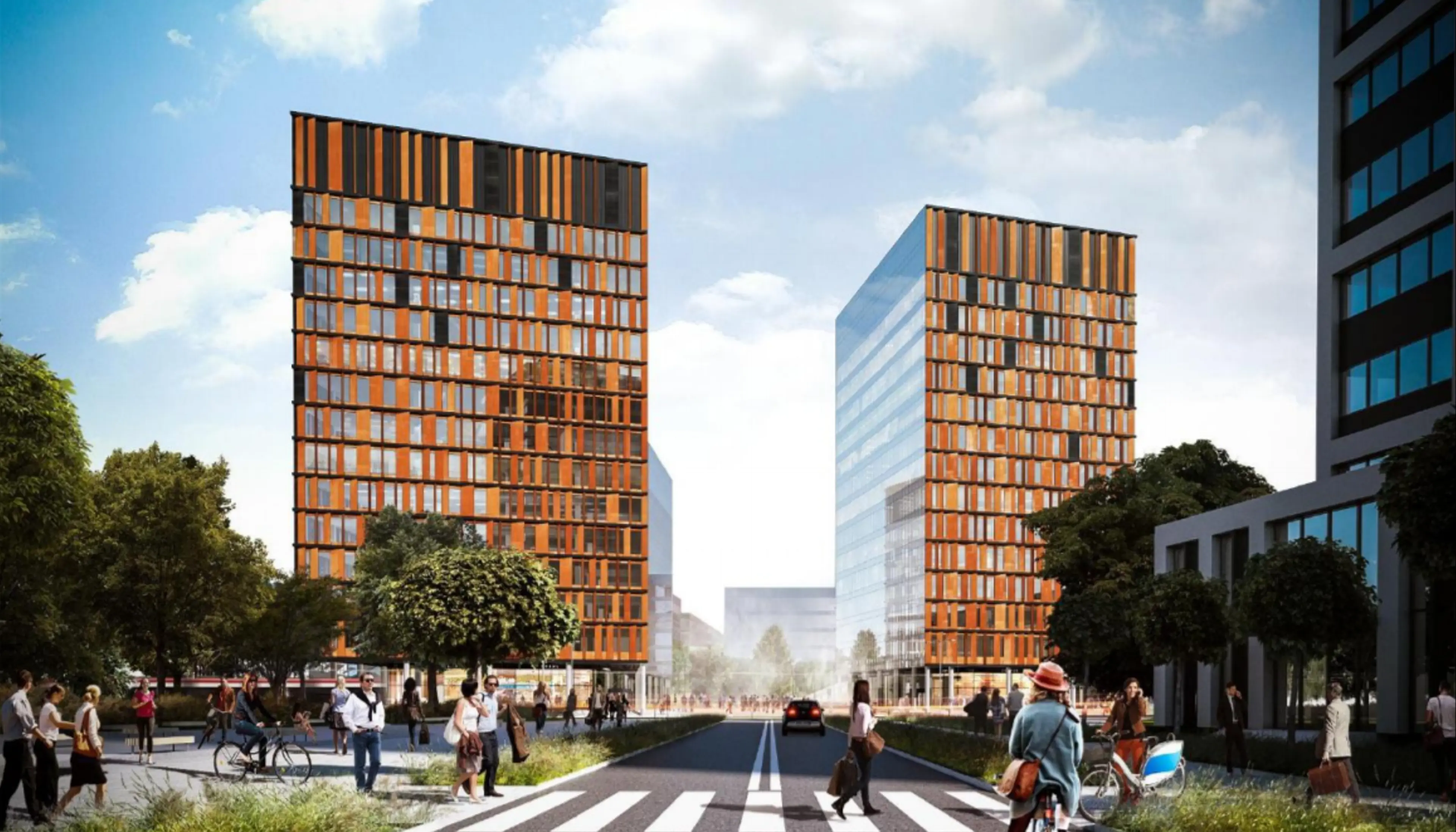 Brama Miasta A, Kilińskiego 66, Łódź, Śródmieście