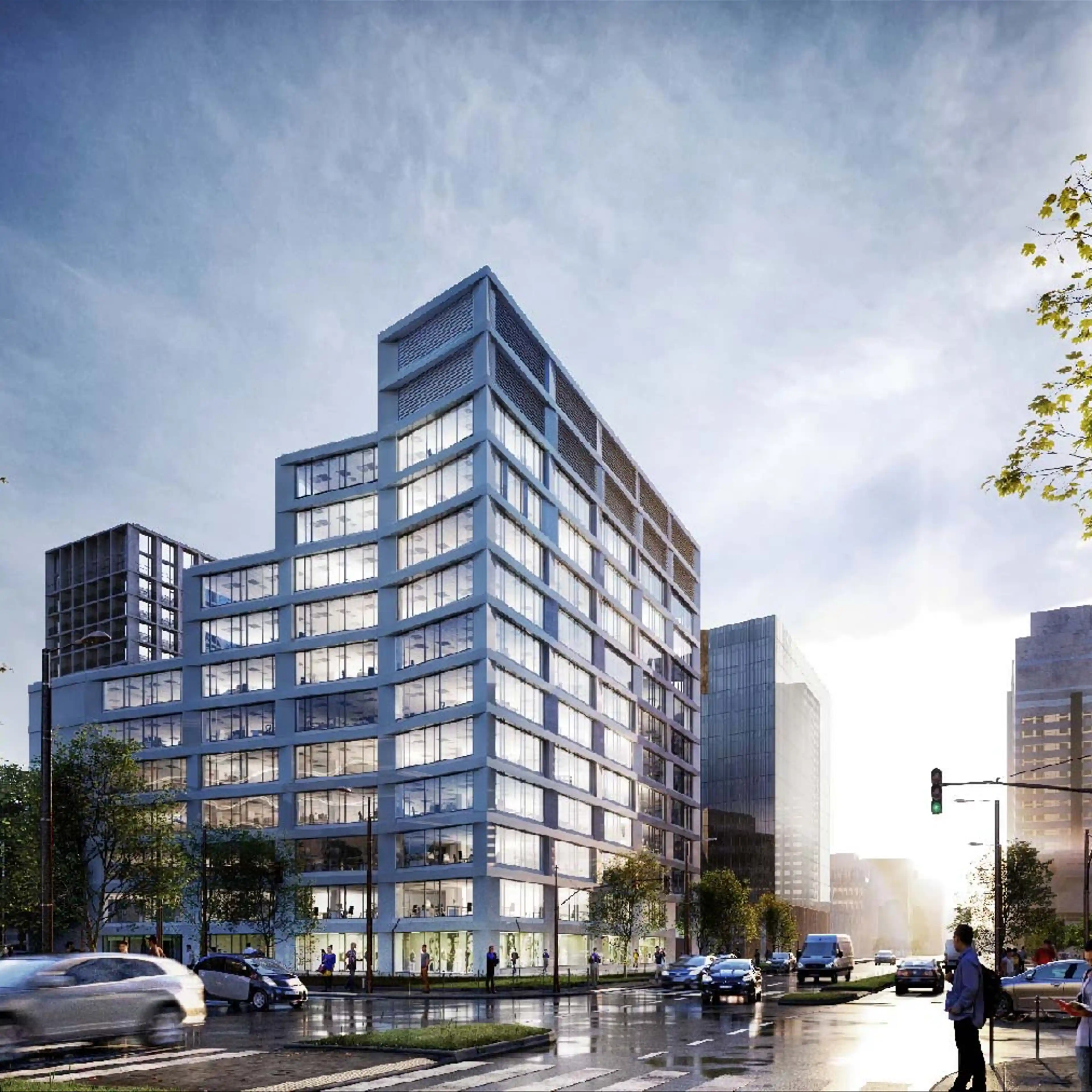 Browary Warszawskie - Biura przy Bramie, Grzybowska 62, Warszawa, Wola