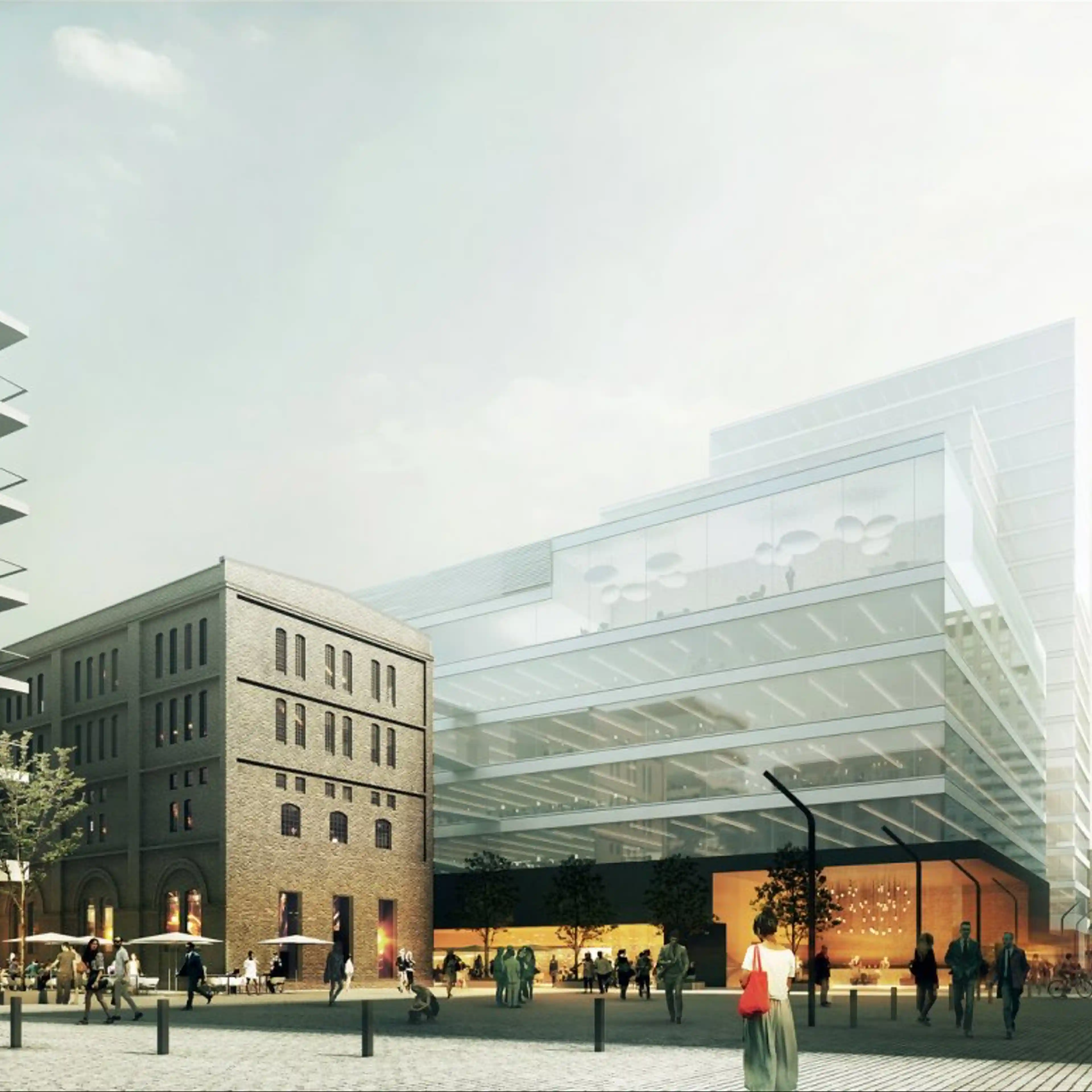 Browary Warszawskie - Biura przy Bramie, Grzybowska 62, Warszawa, Wola