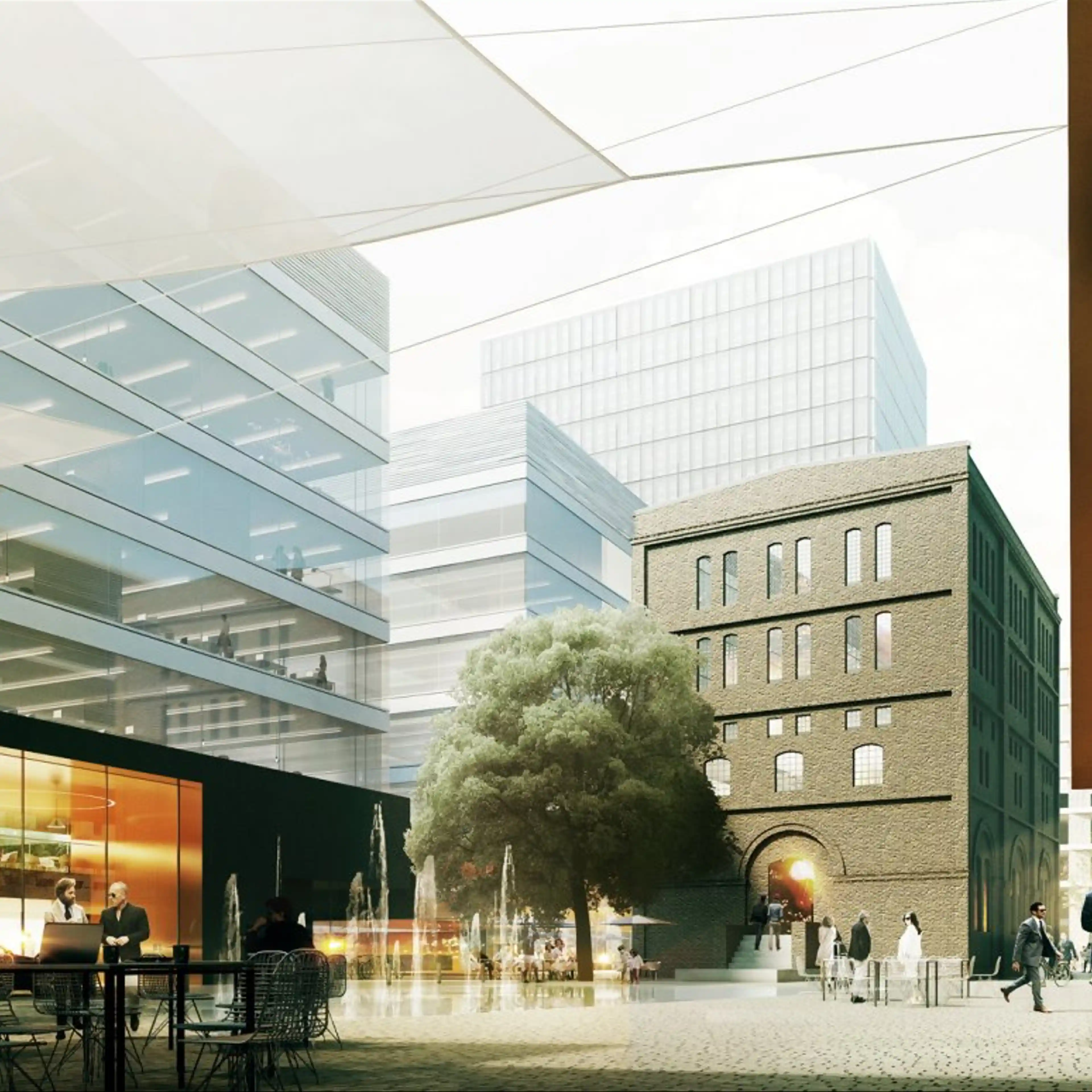 Browary Warszawskie - Biura przy Bramie, Grzybowska 62, Warszawa, Wola