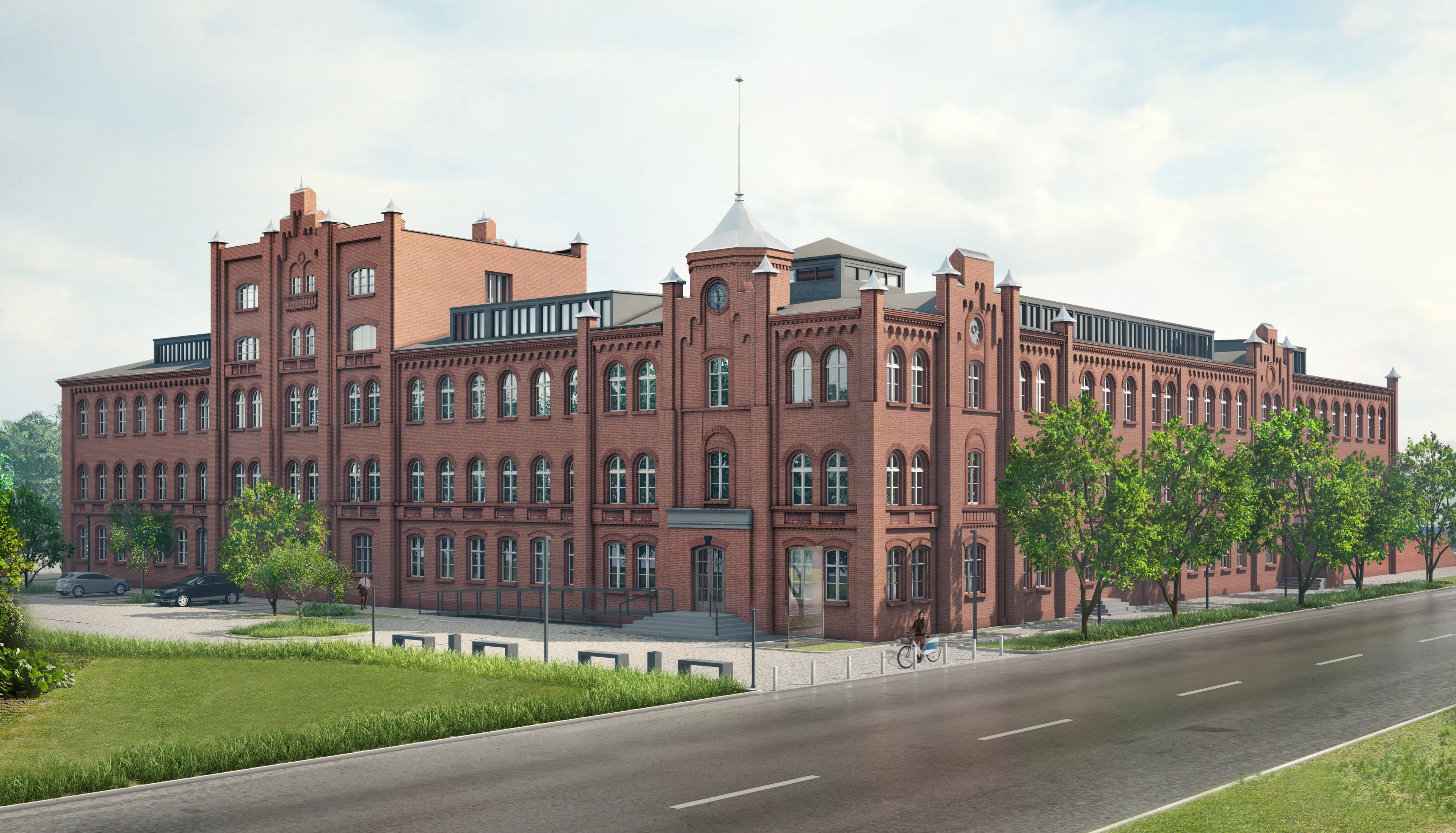 Budynek Dyrekcji, Porozumienia Gdańskiego 1, Gdansk, Młyniska