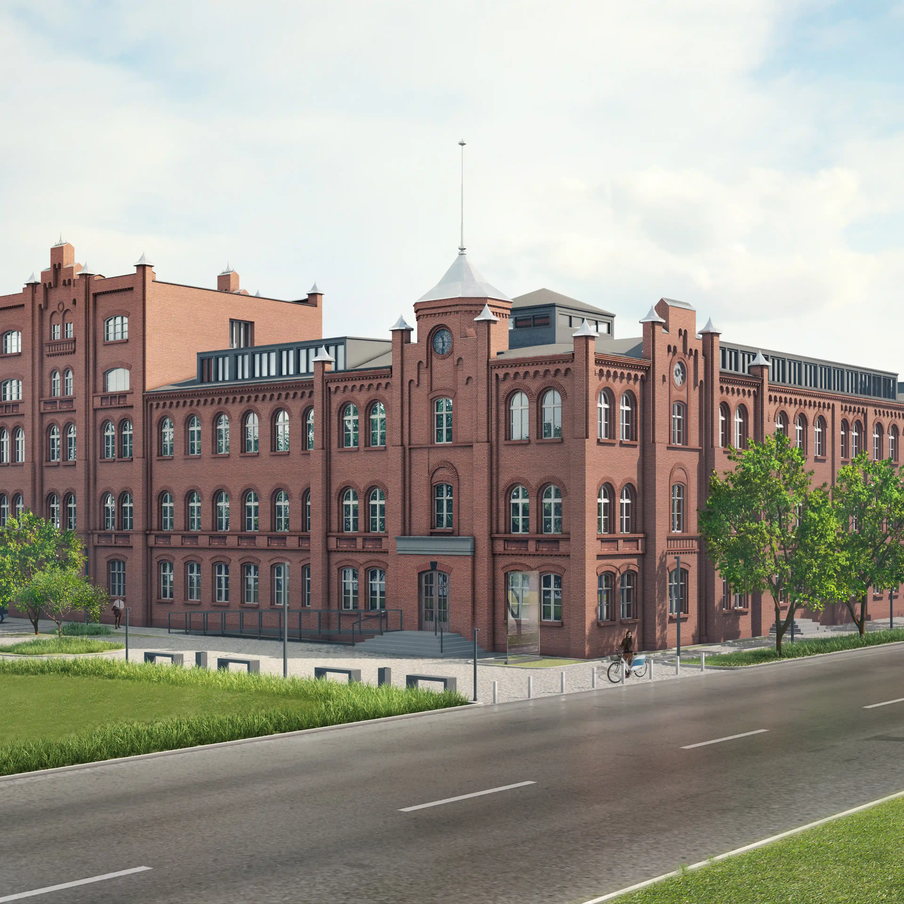 Budynek Dyrekcji, Porozumienia Gdańskiego 1, Gdansk, Młyniska