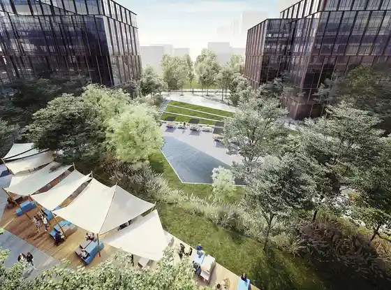 PUMA with new headquarters in Warsaw. The company is moving into the Forest complex
