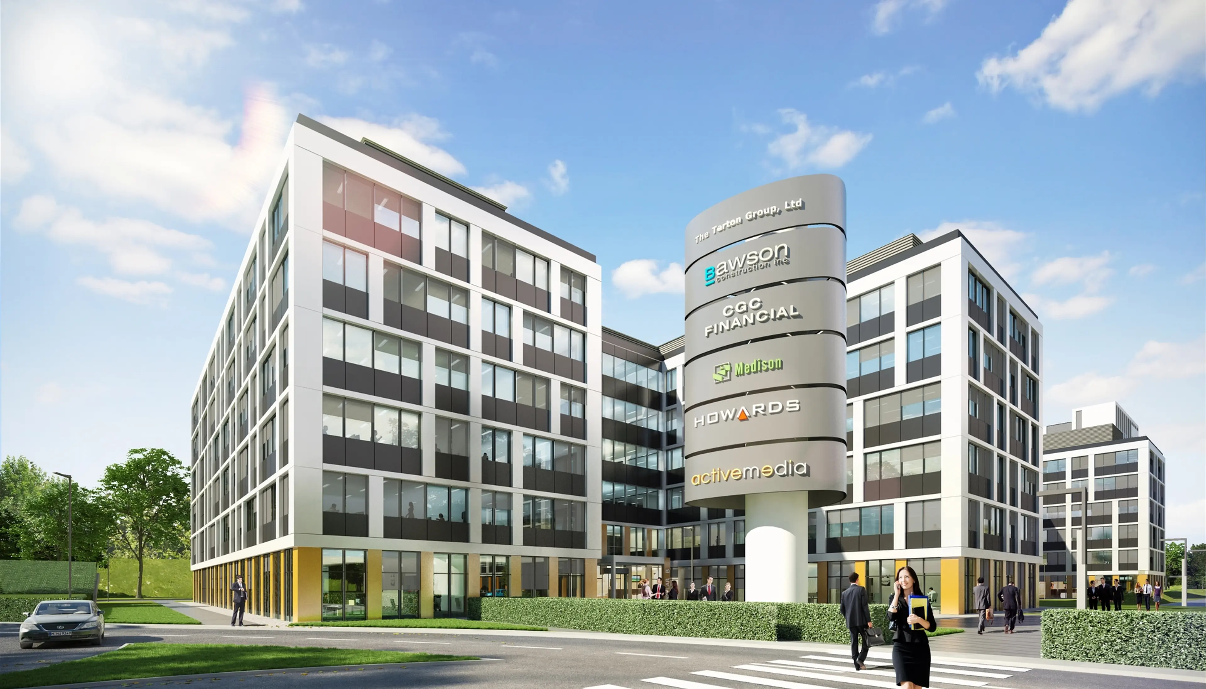 Business Garden Wrocław II - Budynek 8, Legnicka 45-50, Wrocław, Fabryczna