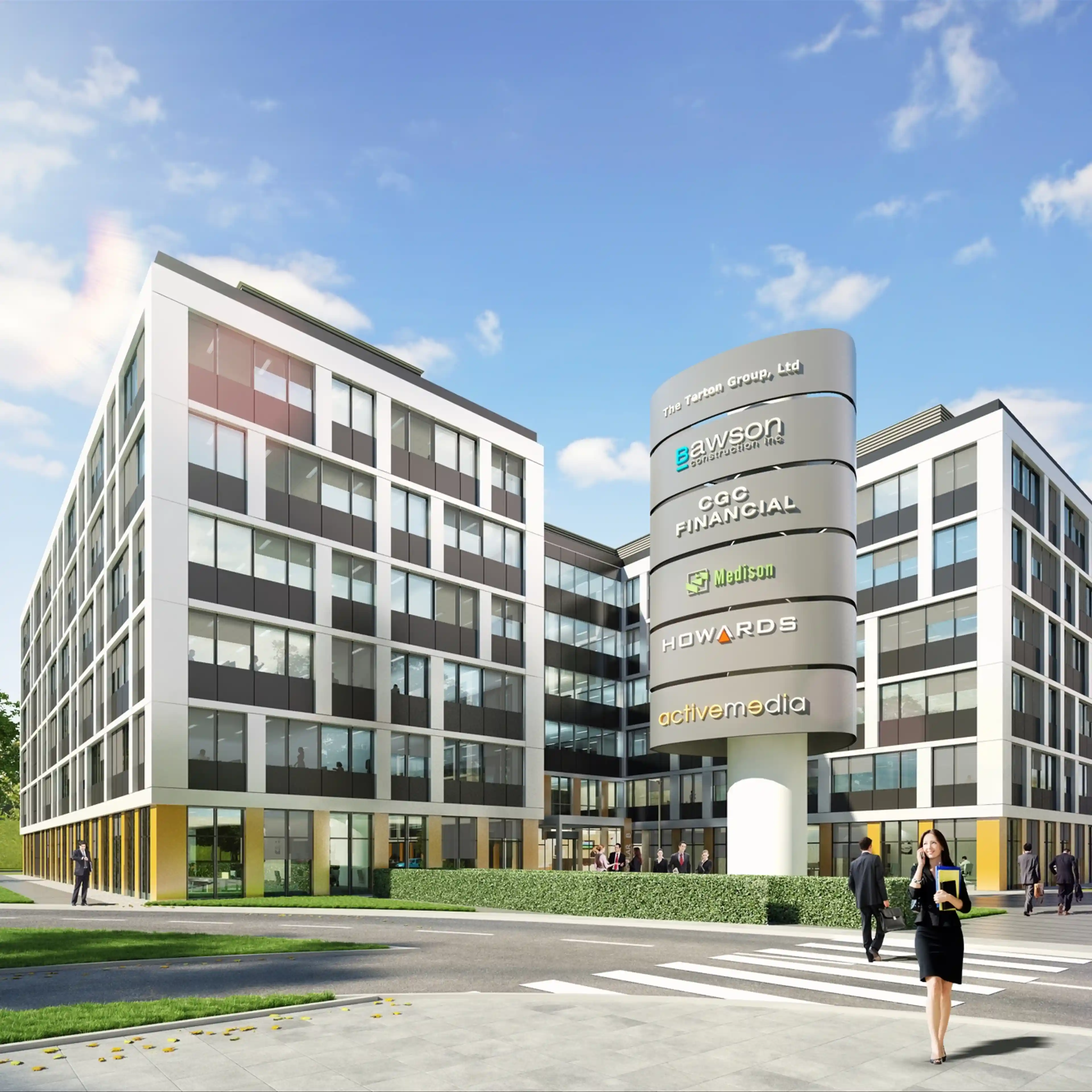 Business Garden Wrocław II - Budynek 8, Legnicka 45-50, Wrocław, Fabryczna