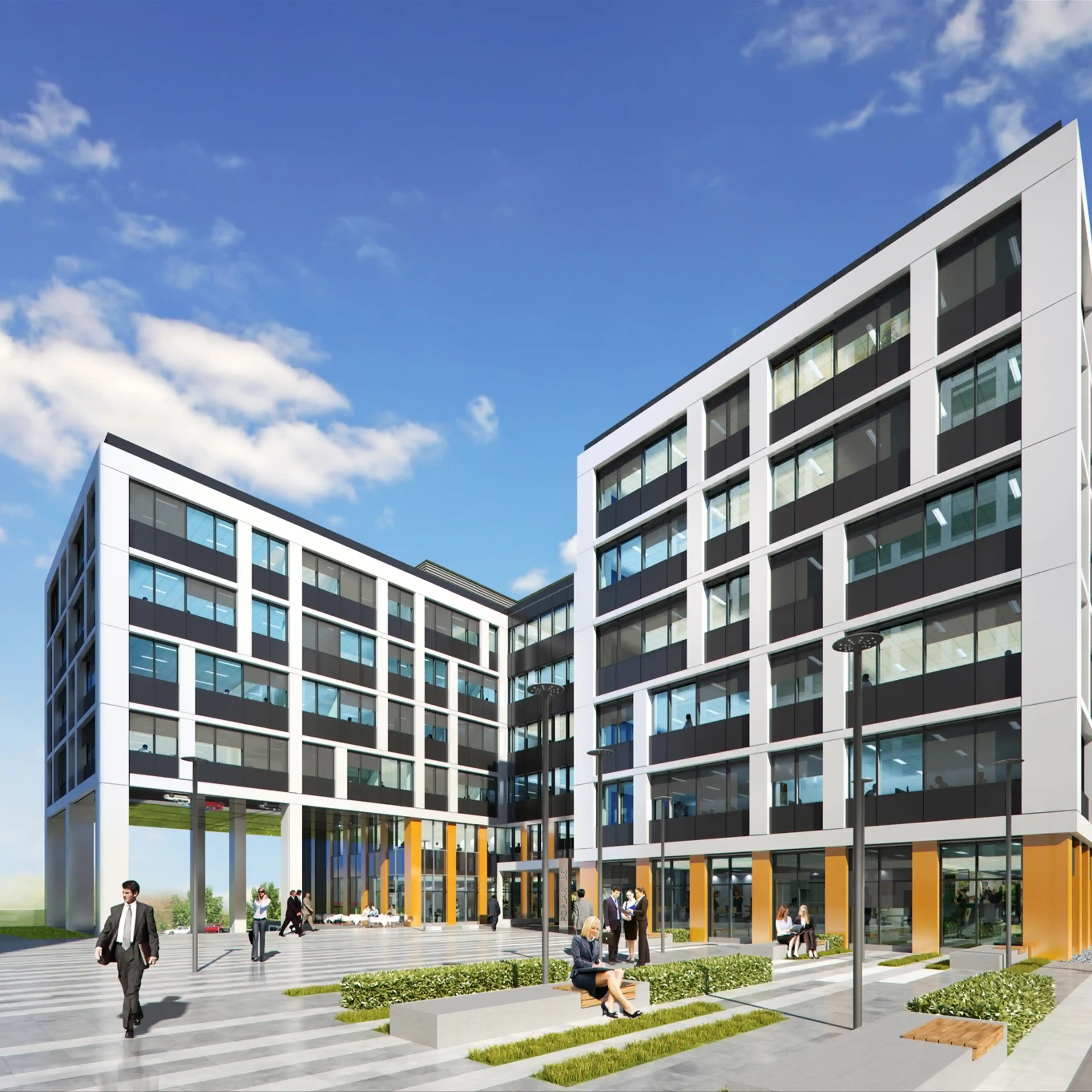 Business Garden Wrocław II - Budynek 8, Legnicka 45-50, Wrocław, Fabryczna