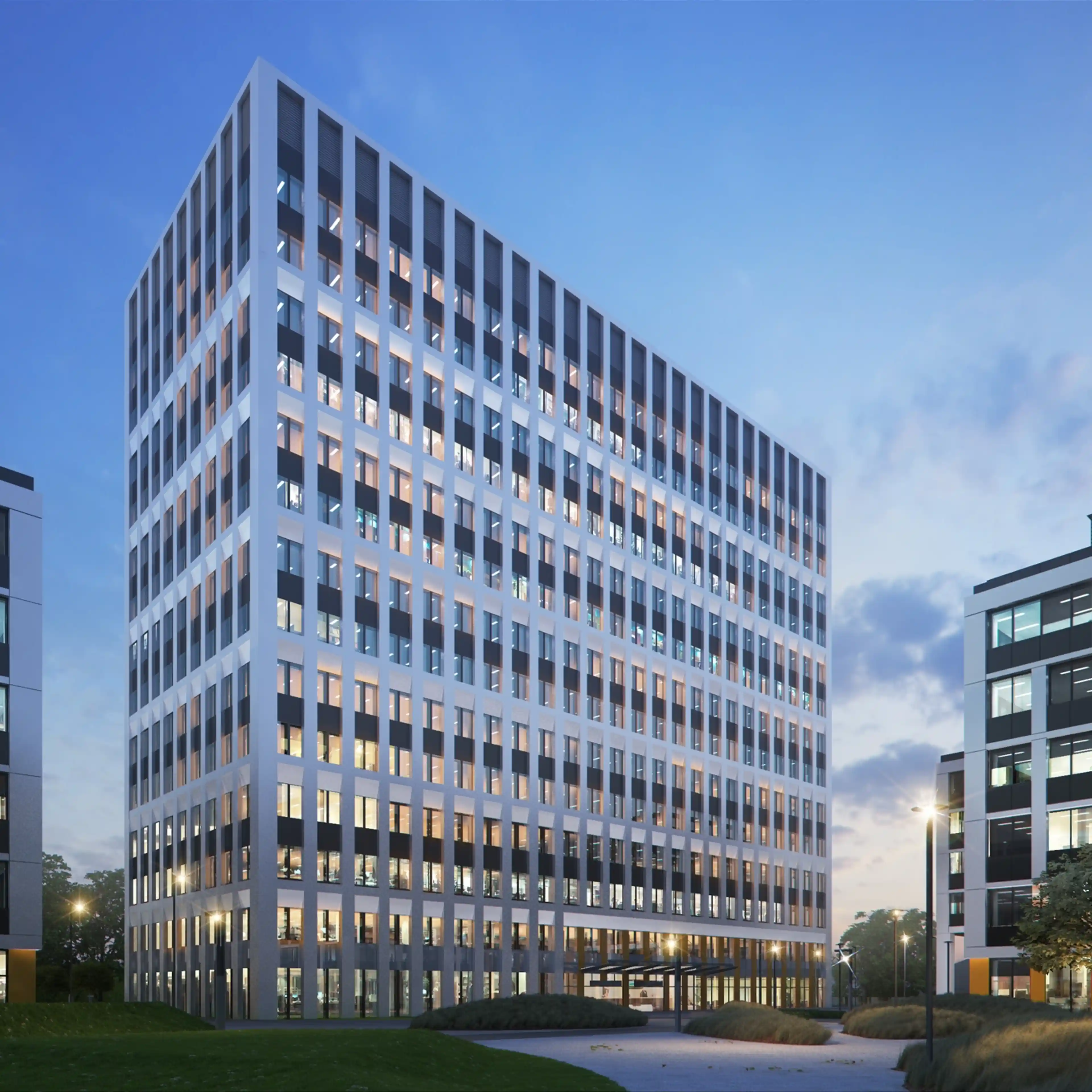 Business Garden Wrocław II - Budynek 4, Legnicka 45-50, Wrocław, Fabryczna