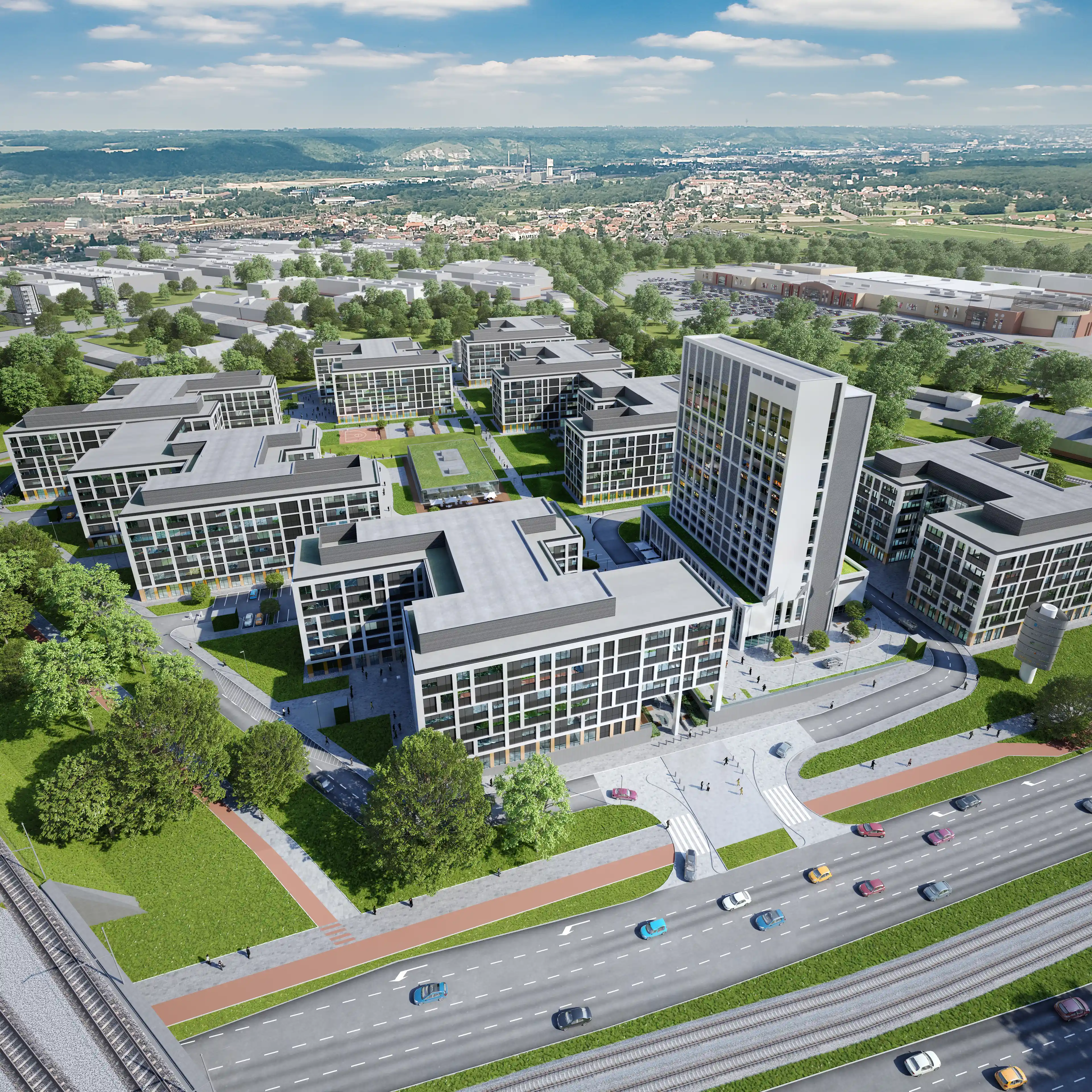 Business Garden Wrocław I - Budynek 3, Legnicka 48, Wrocław, Fabryczna