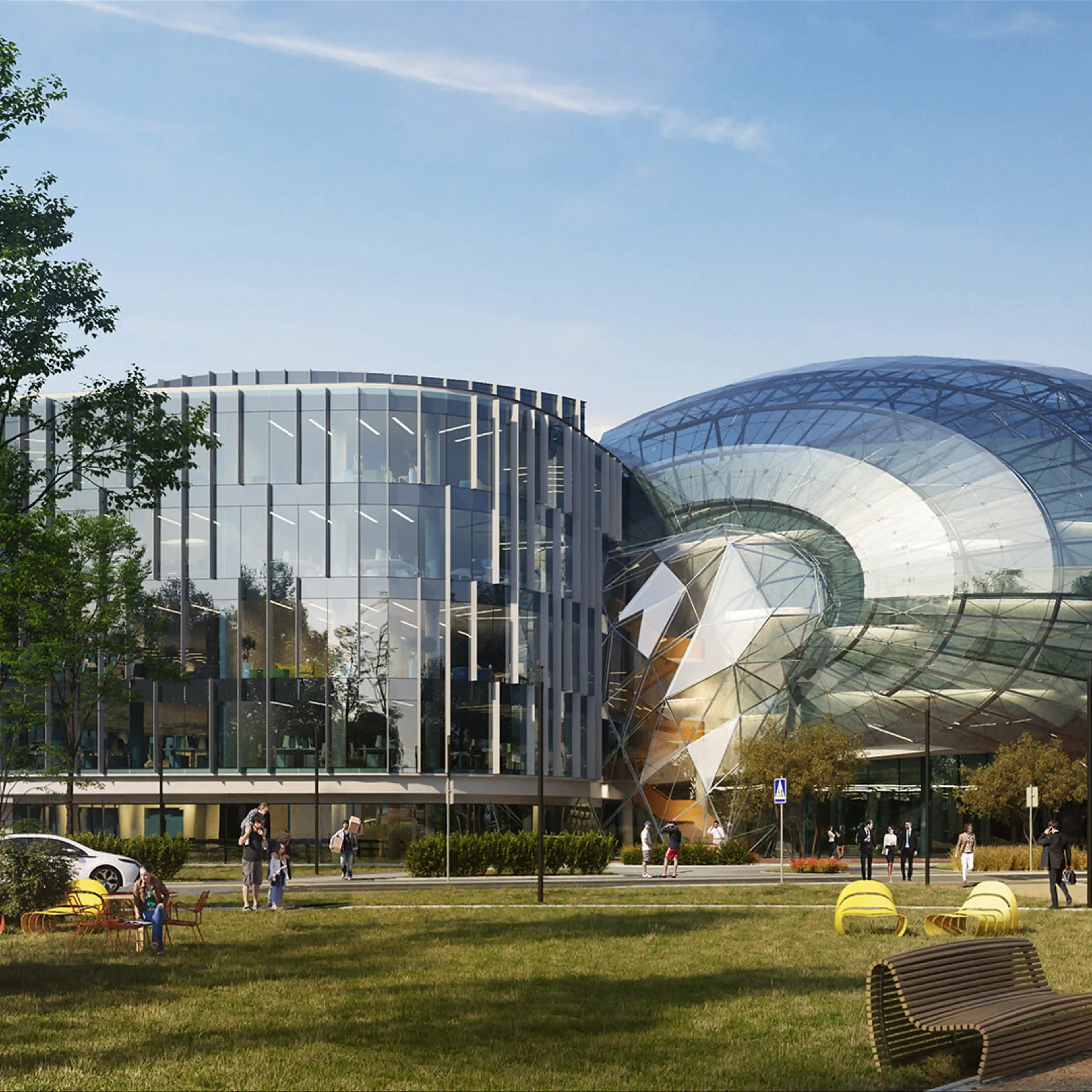 Cavatina Hall A - Biura serwisowane, Dworkowa / Sempołowska 2, Bielsko-Biała, Śródmieście