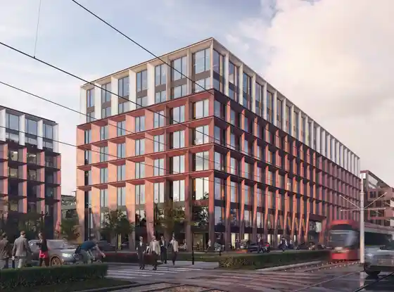 Gdansk's Palio Office Park complex with new learning space from Mental Arts