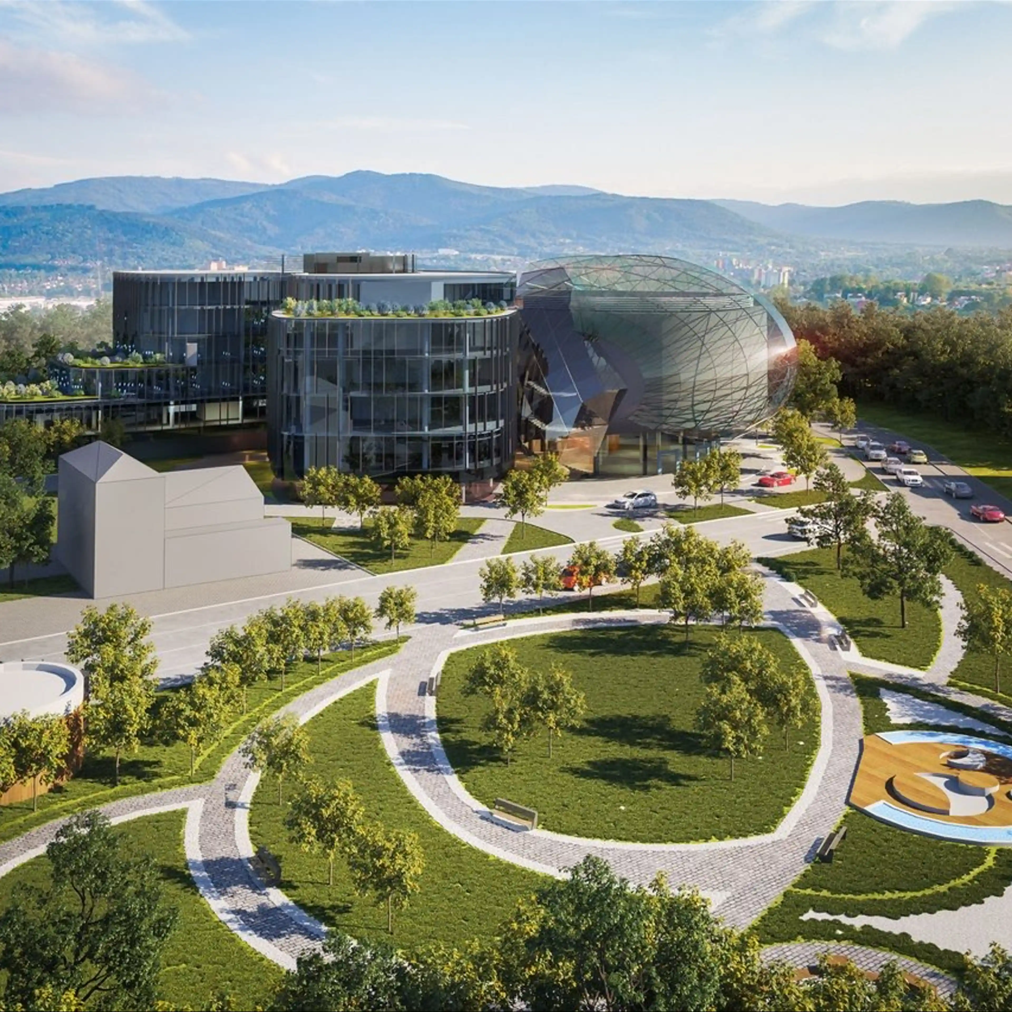 Cavatina Hall A, Dworkowa / Sempołowska 2, Bielsko-Biała, Śródmieście