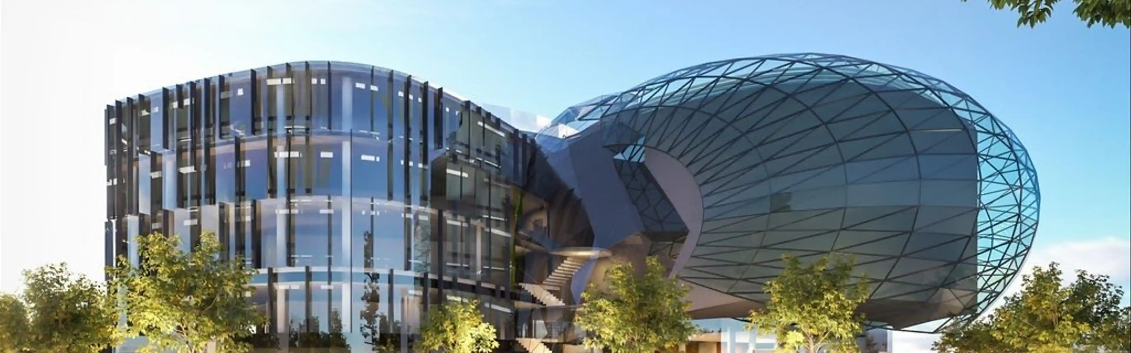 Construction of the second office building within the Cavatina Hall development has begun