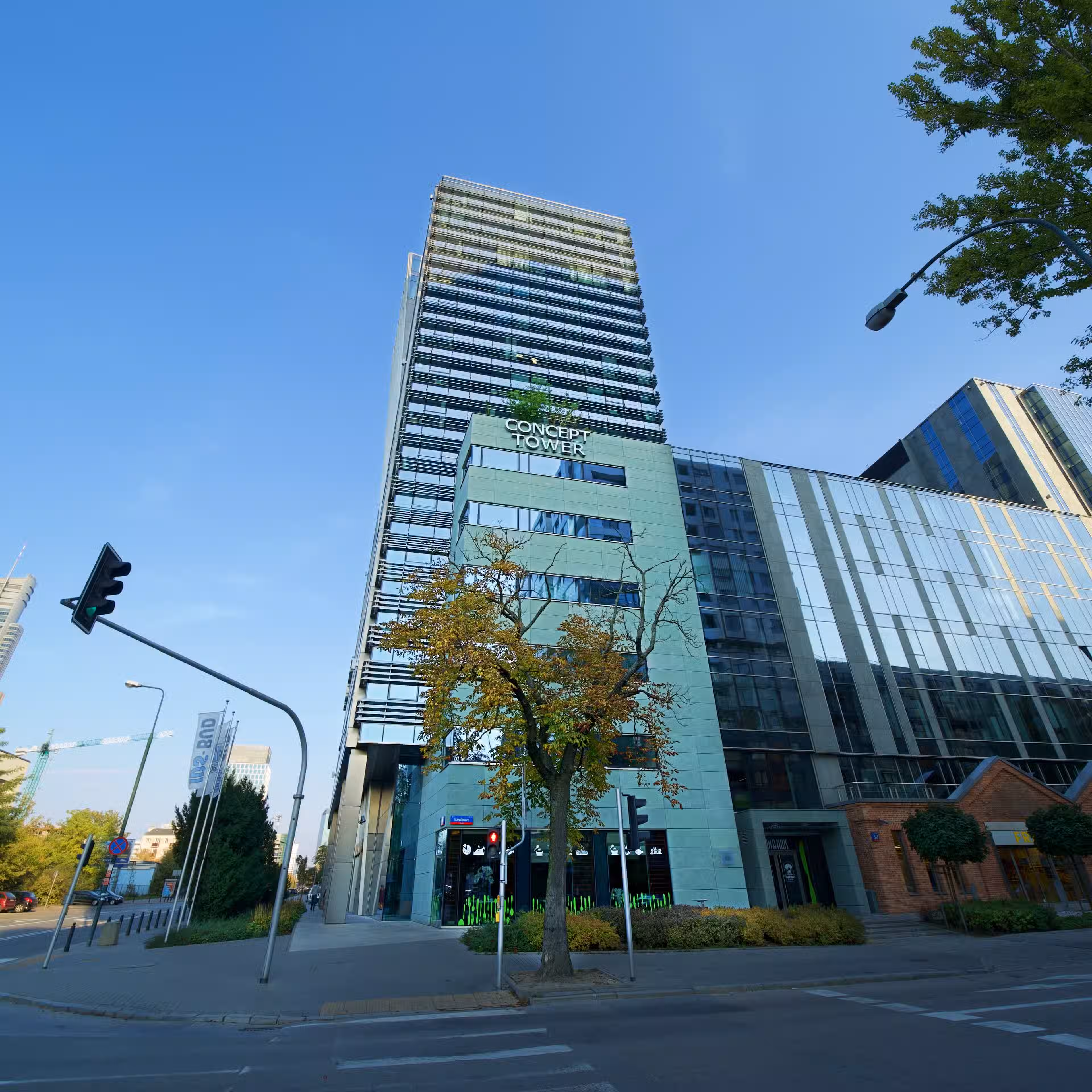 Concept Tower, Grzybowska 87, Warszawa, Wola