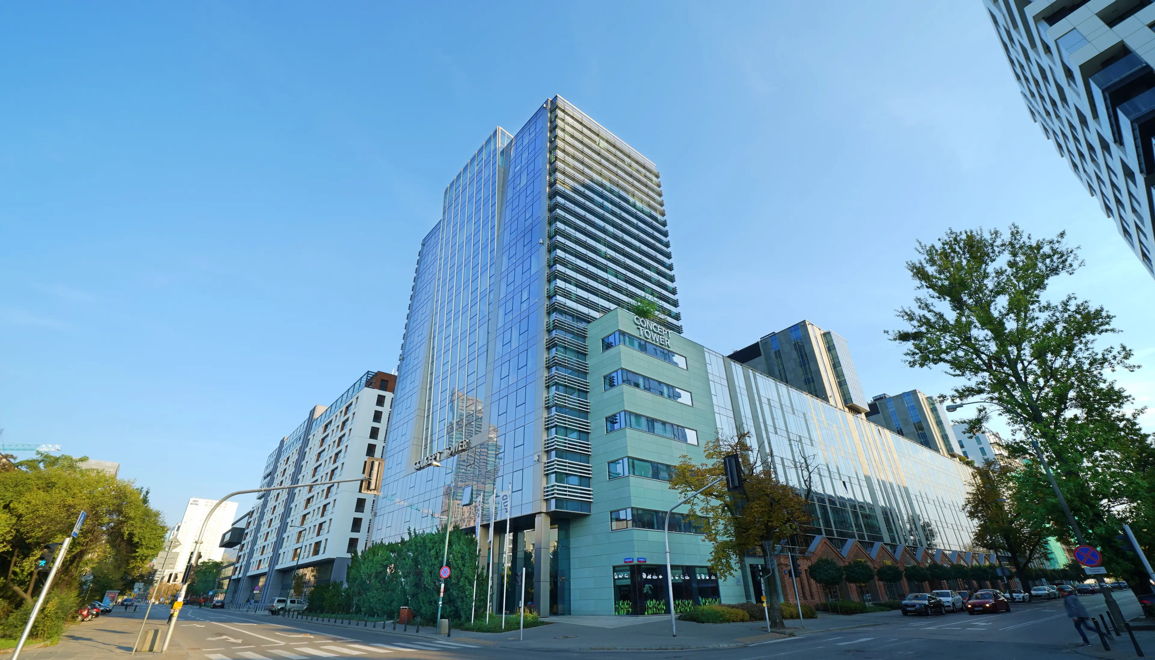 Concept Tower, Grzybowska 87, Warszawa, Wola