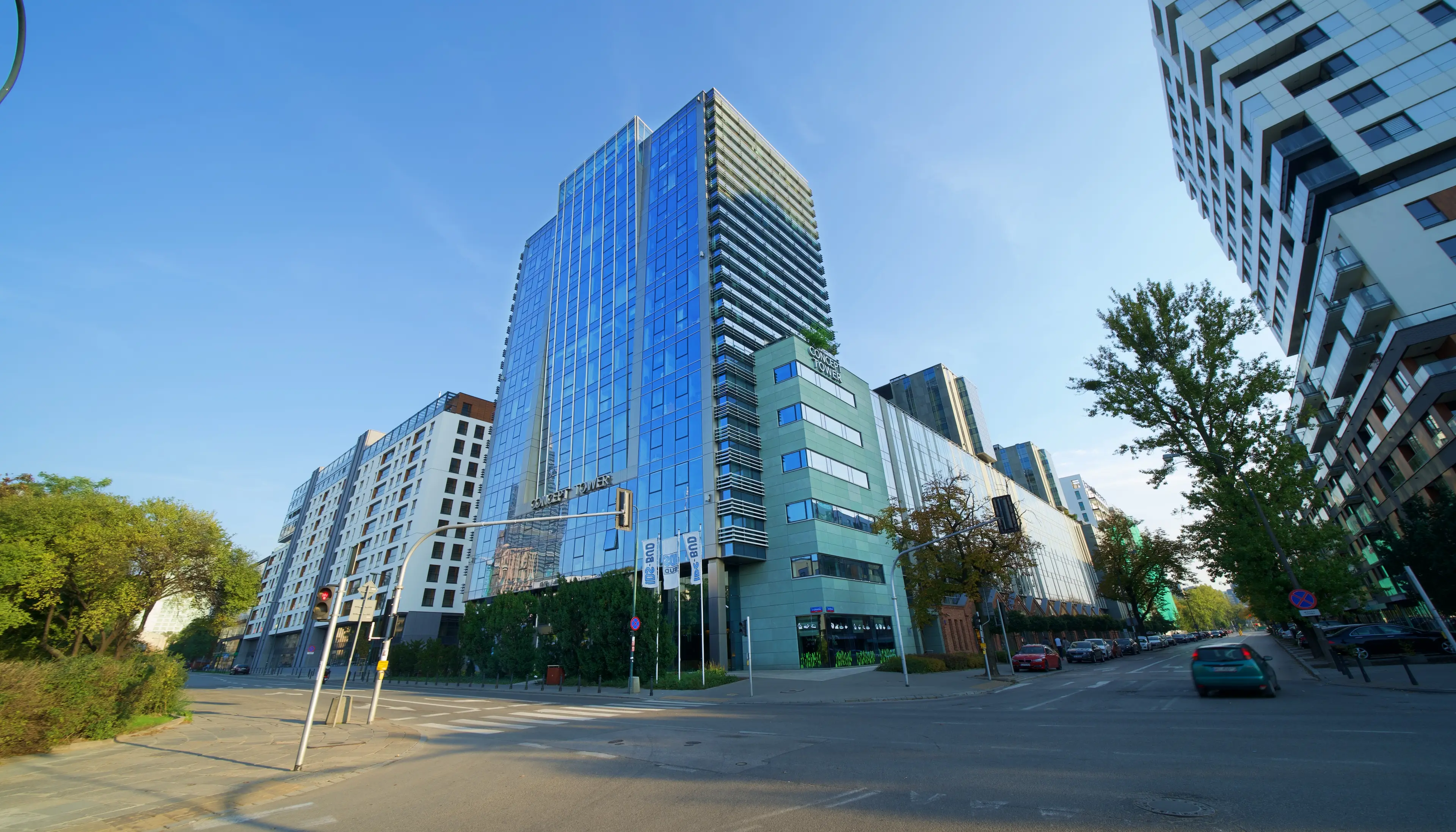 Concept Tower, Grzybowska 87, Warszawa, Wola