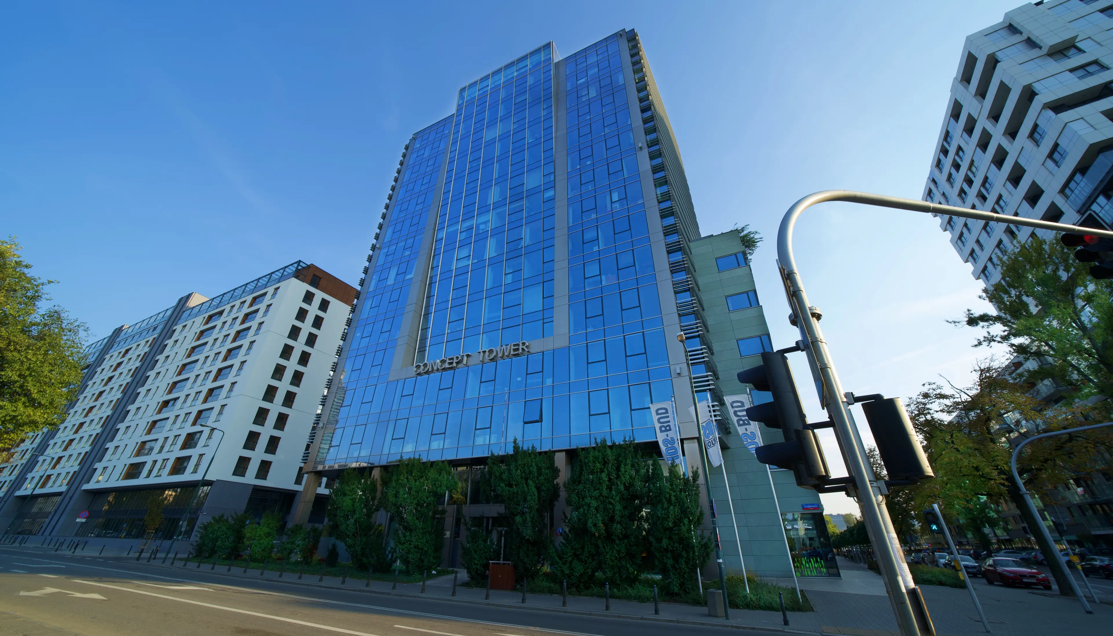 Concept Tower, Grzybowska 87, Warszawa, Wola