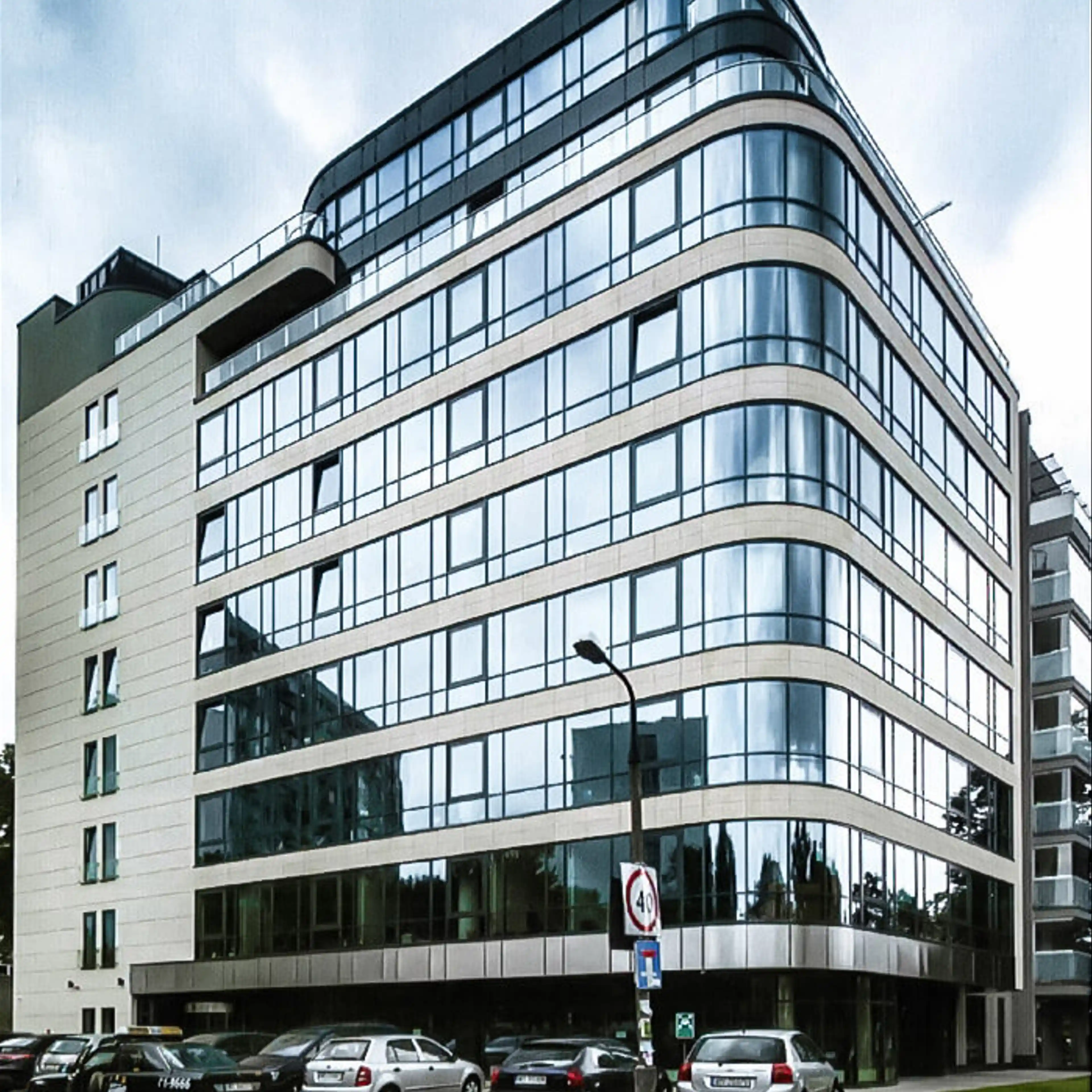 Corner House, Puławska 111B, Warsaw, Mokotów