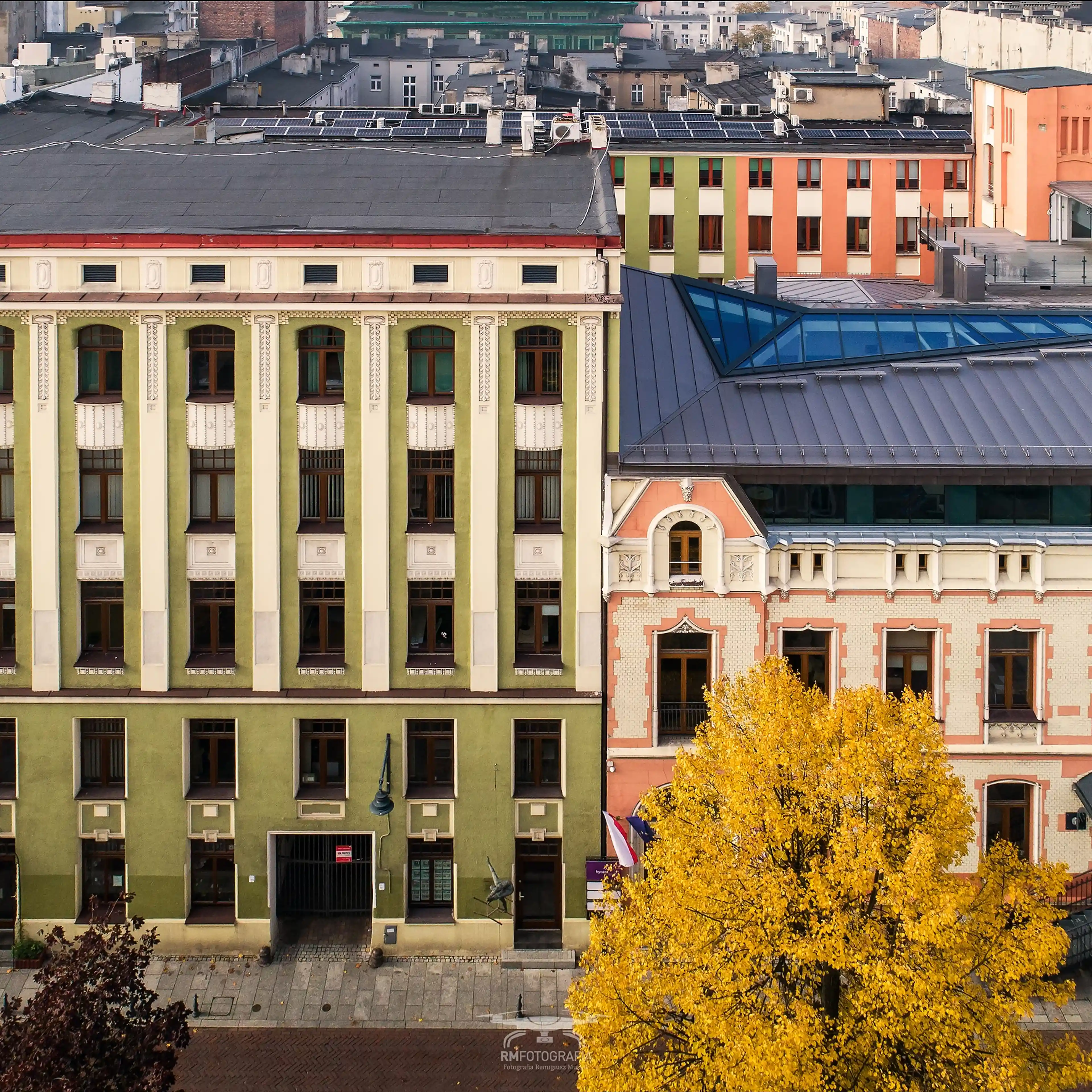 Siliconwoonerf Centrum Biurowe, Piramowicza 11/13, Łódź, Śródmieście