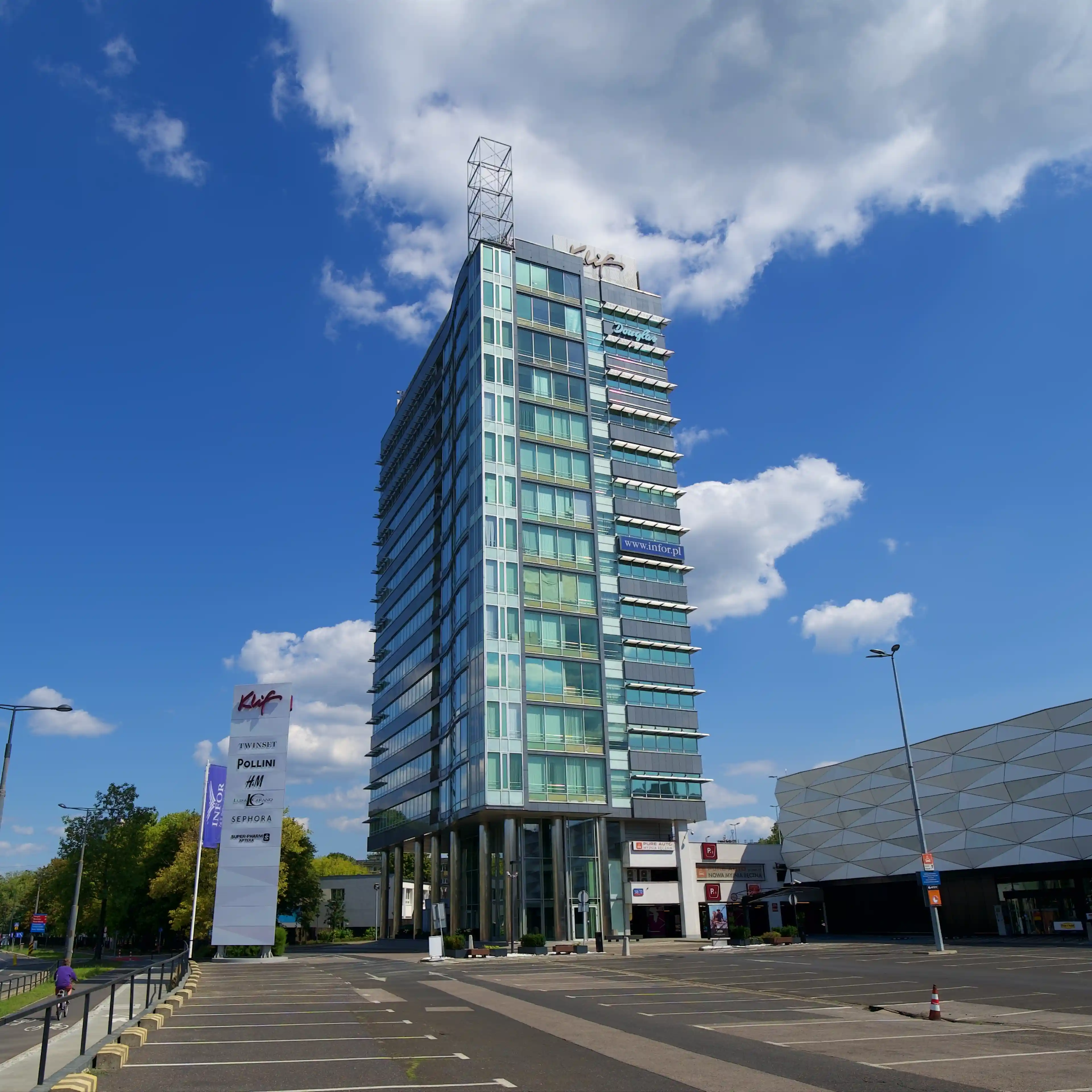 Klif Tower, Okopowa 58/72, Warsaw, Wola