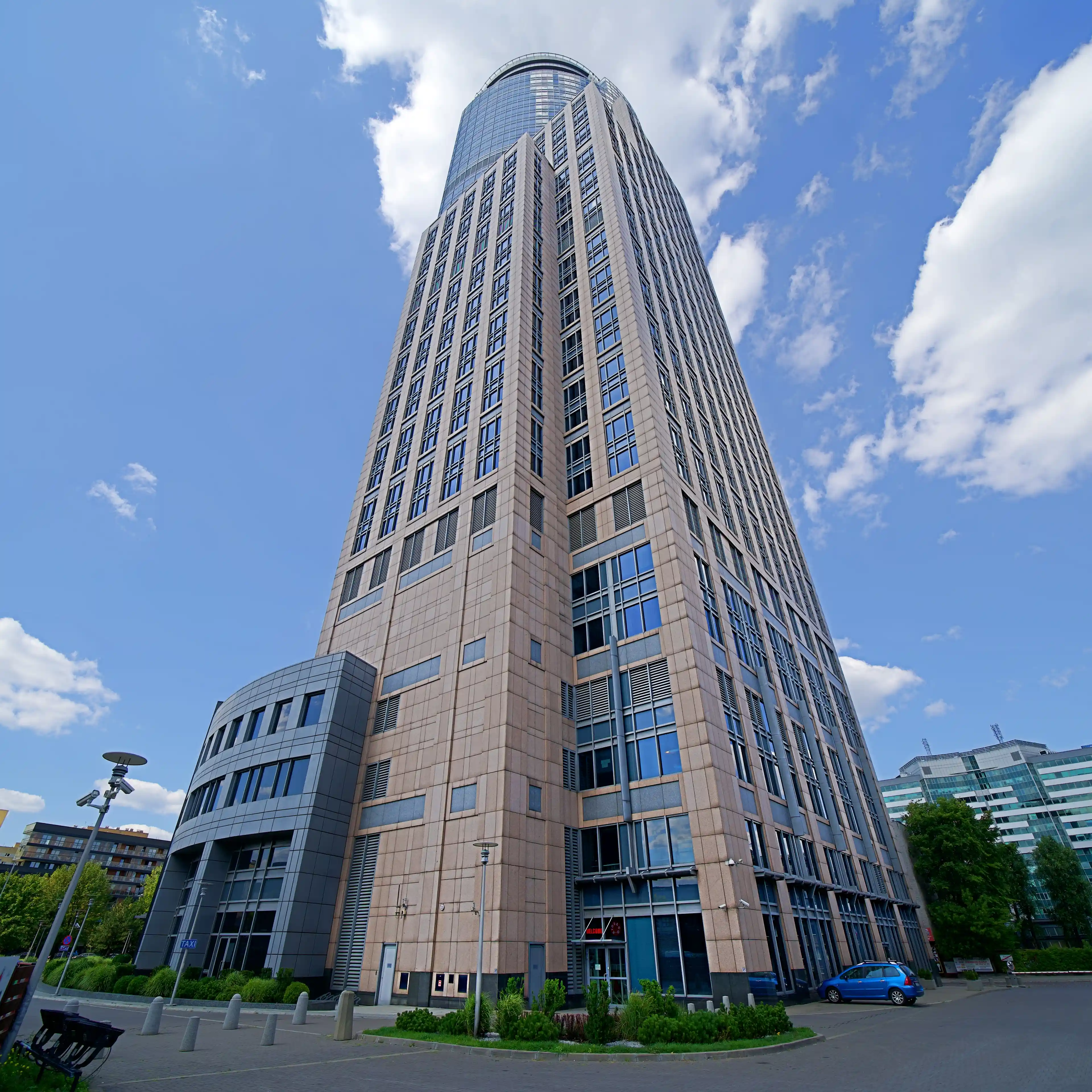 Warsaw Trade Tower / WTT, Chłodna 51, Warsaw, Wola