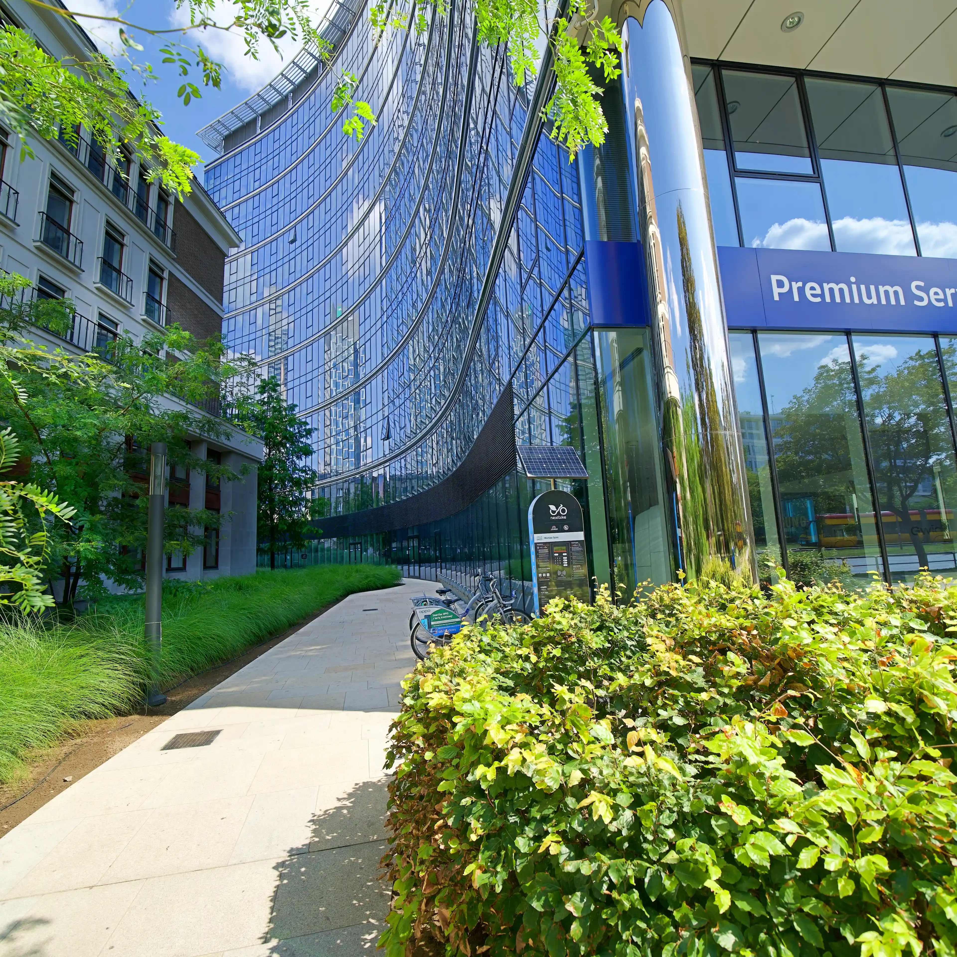 Warsaw Spire Budynek C, Europejski 2, Warsaw, Wola