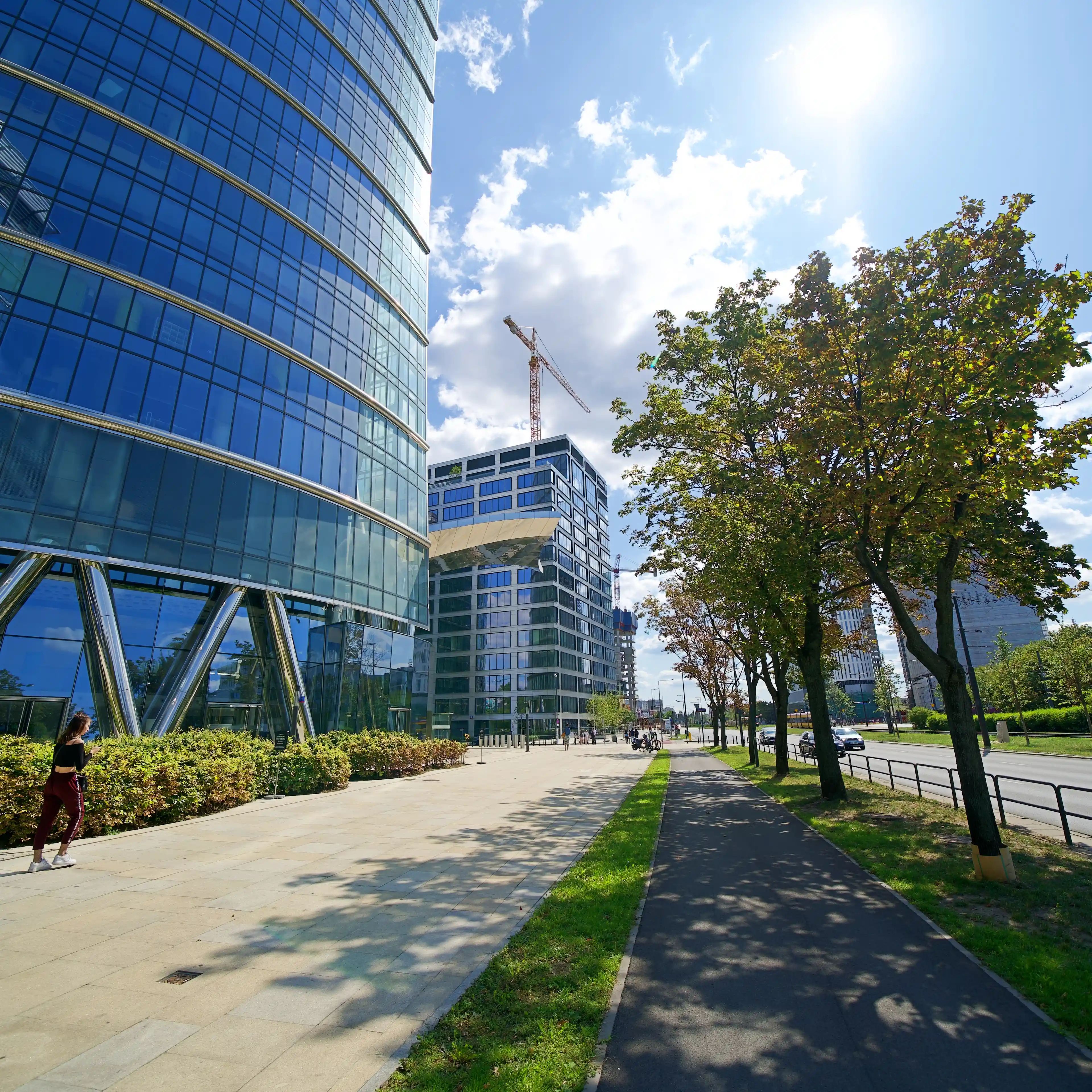 Warsaw Spire Budynek C, Europejski 2, Warsaw, Wola
