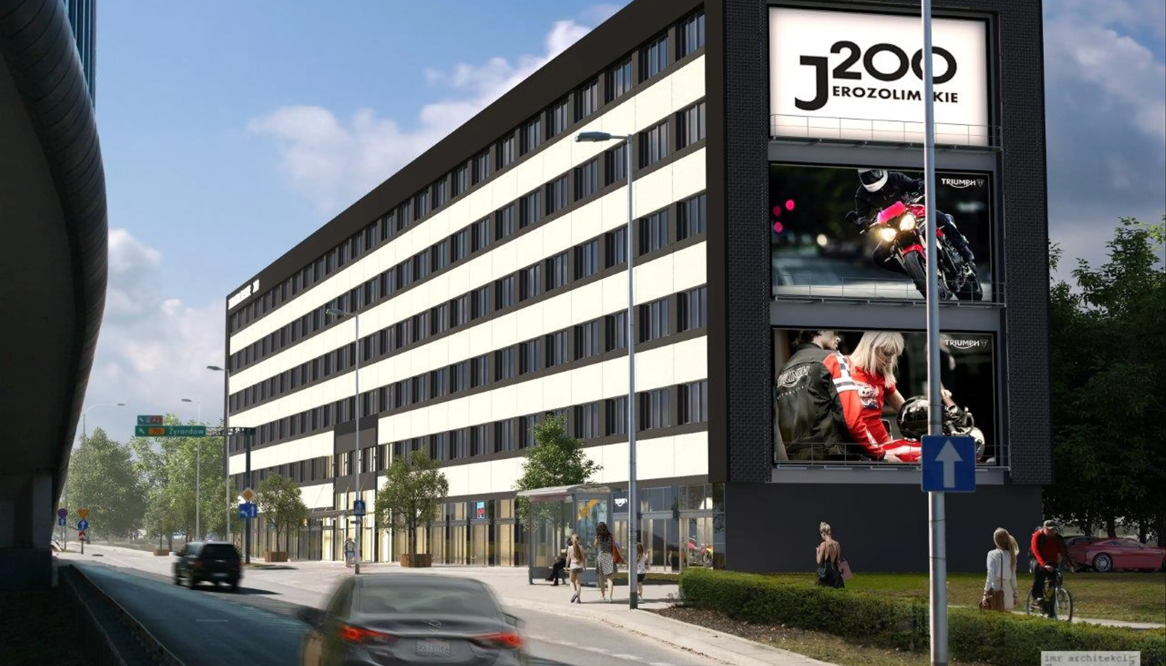 Jerozolimskie 200 / J200, Al. Jerozolimskie 200, Warszawa, Ochota i Włochy