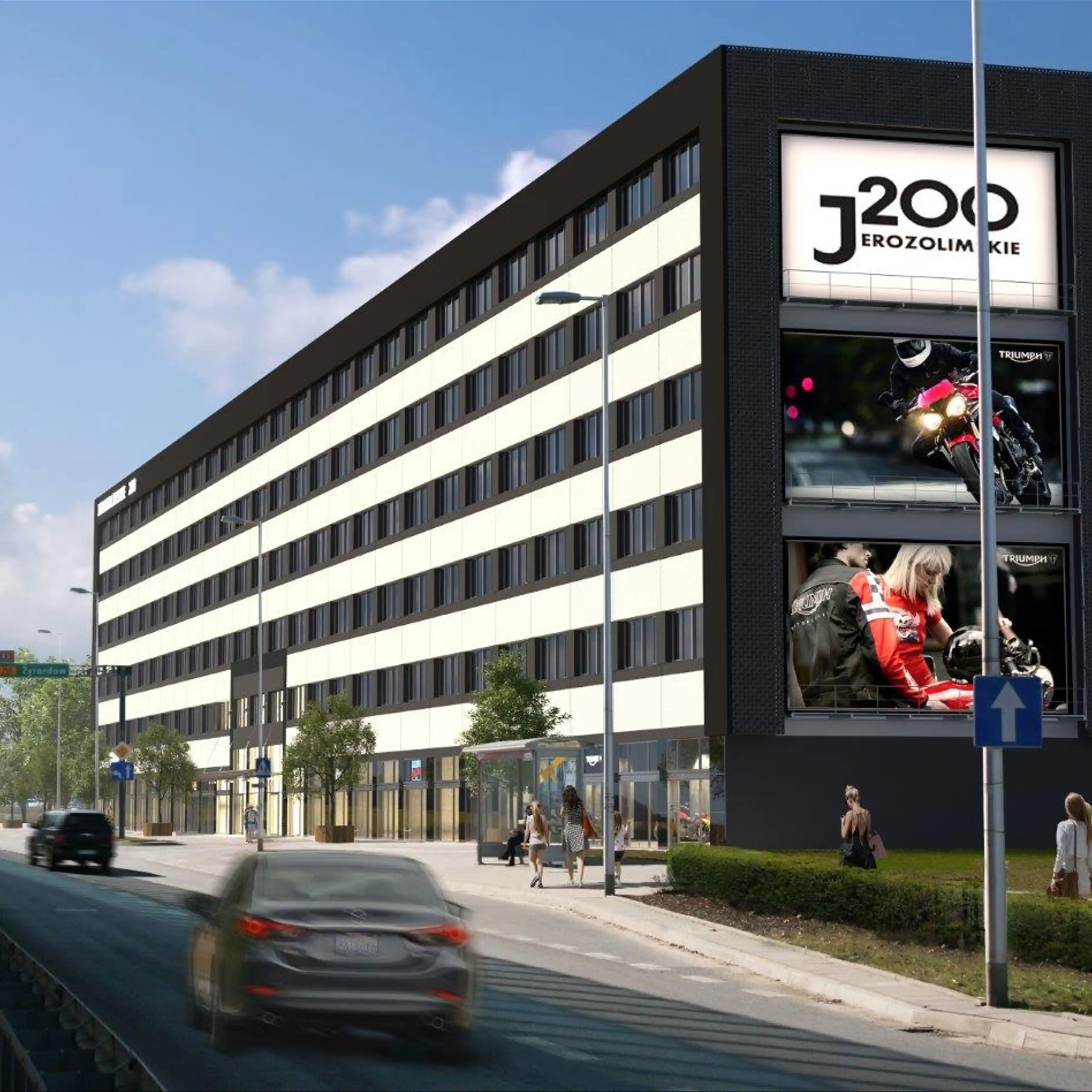 Jerozolimskie 200 / J200, Al. Jerozolimskie 200, Warsaw, Ochota i Włochy
