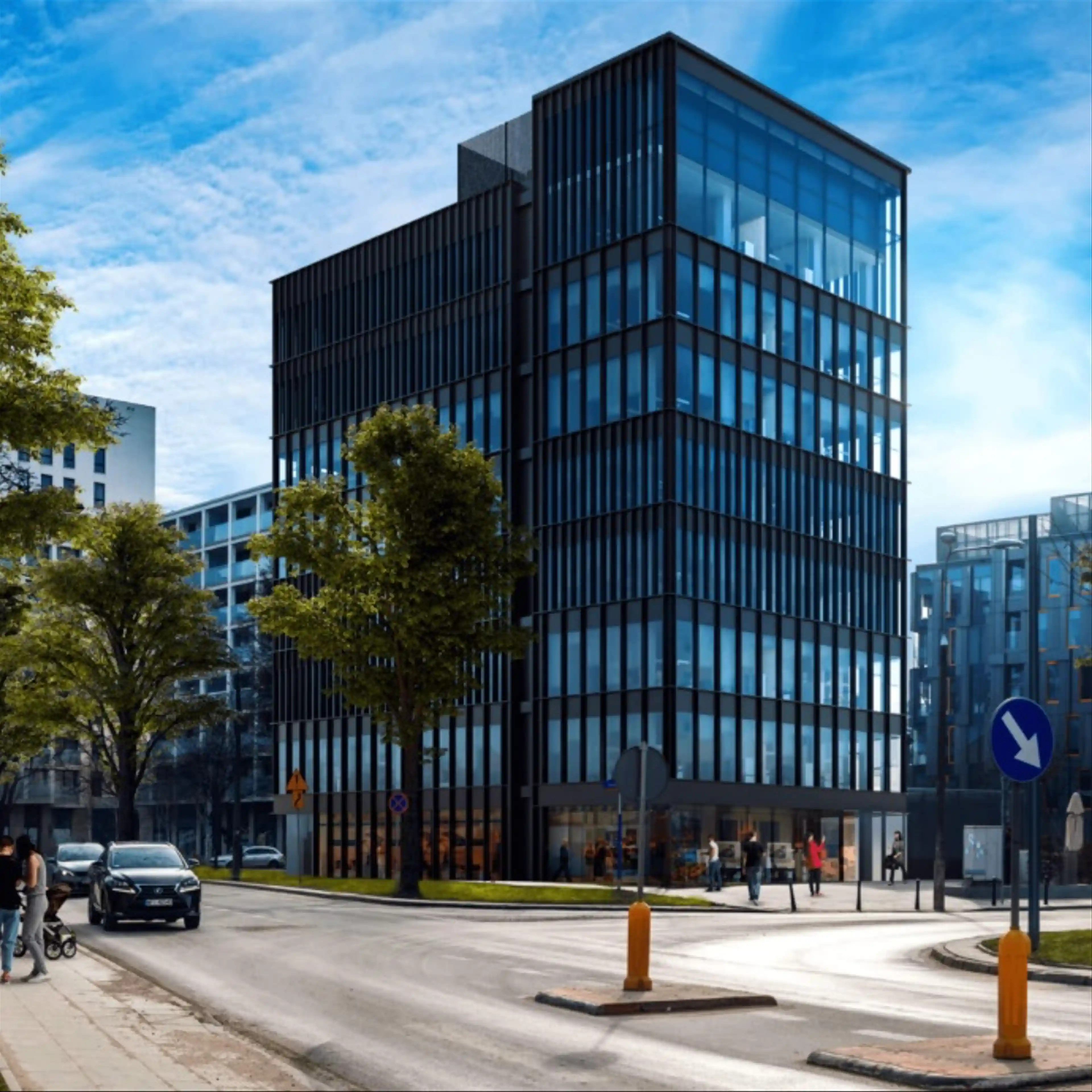 EQlibrium 2, Wschowska 8, Warsaw, Wola